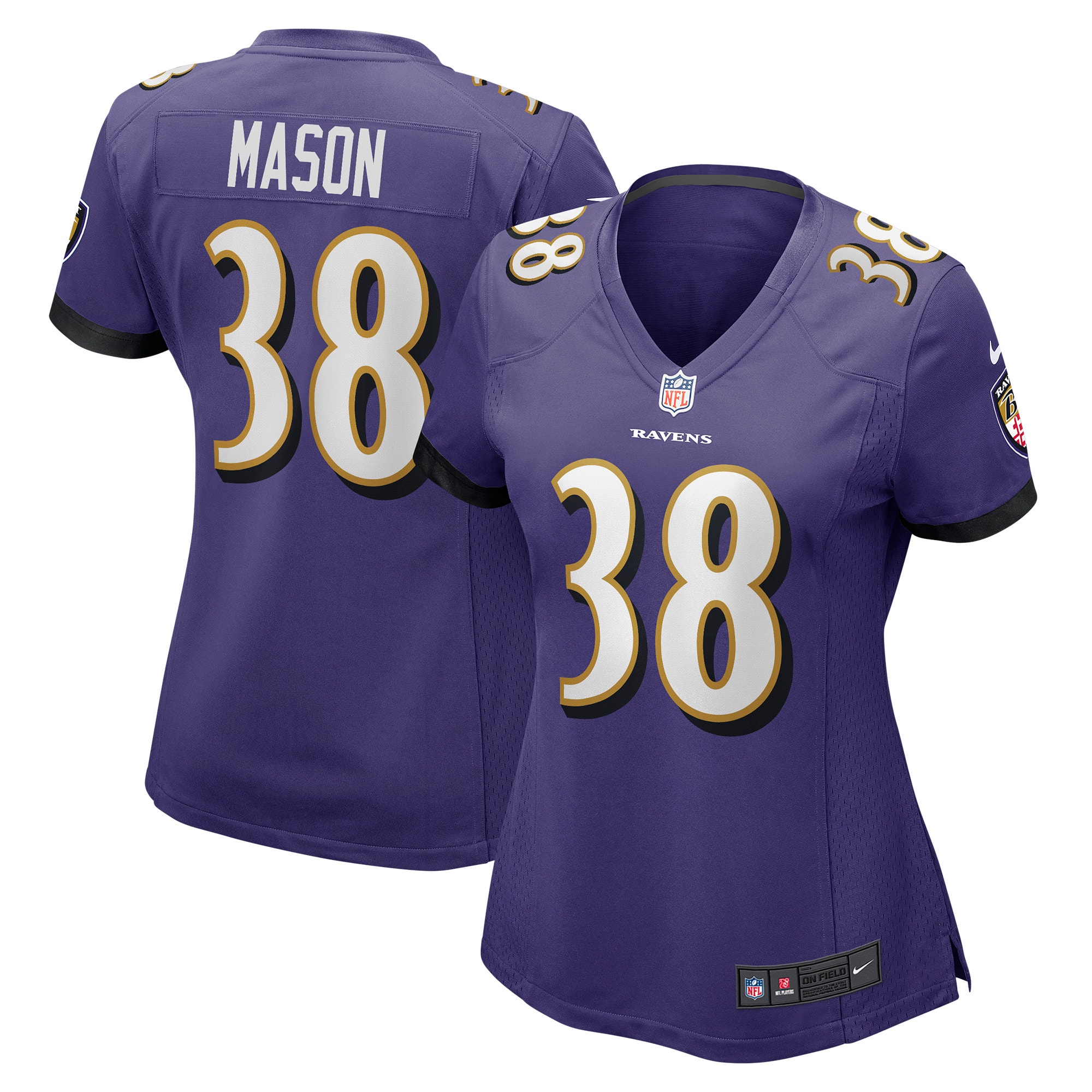 Ben Mason Baltimore Ravens Women's Game Jersey - Purple cheap jerseys for sale - CheapJerseys.Shop