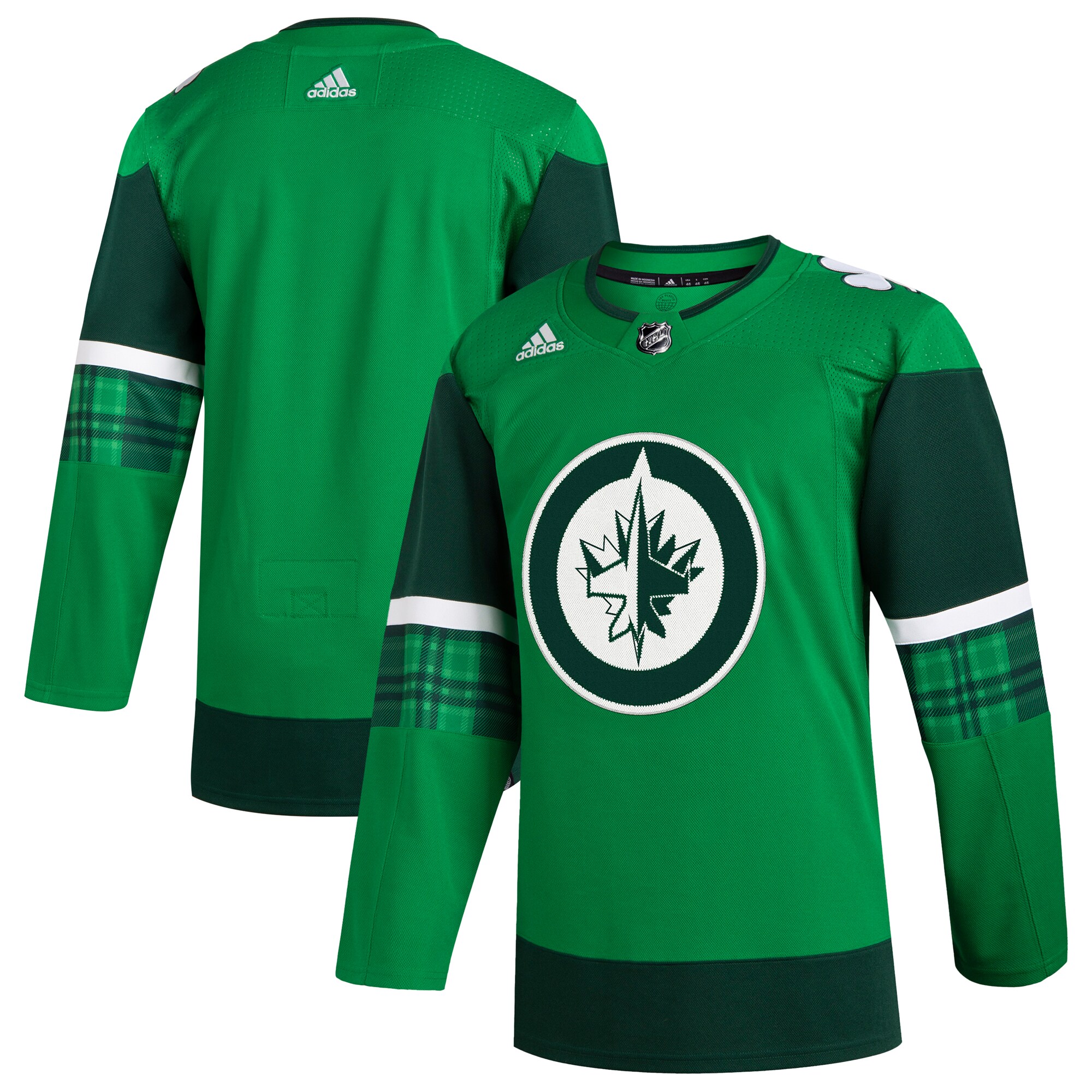 Winnipeg Jets 2023 St. Patrick's Day Primegreen Authentic Jersey - Kelly Green cheap jerseys for sale - CheapJerseys.Shop