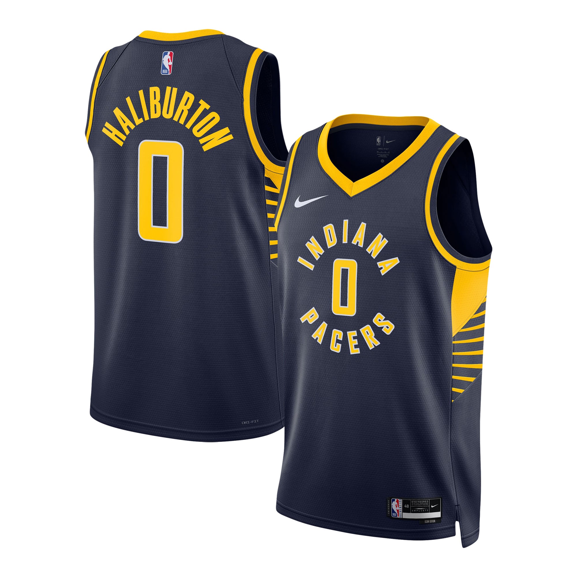 Tyrese Haliburton Indiana Pacers Unisex Swingman Jersey - Icon Edition - Navy cheap jerseys for sale - CheapJerseys.Shop