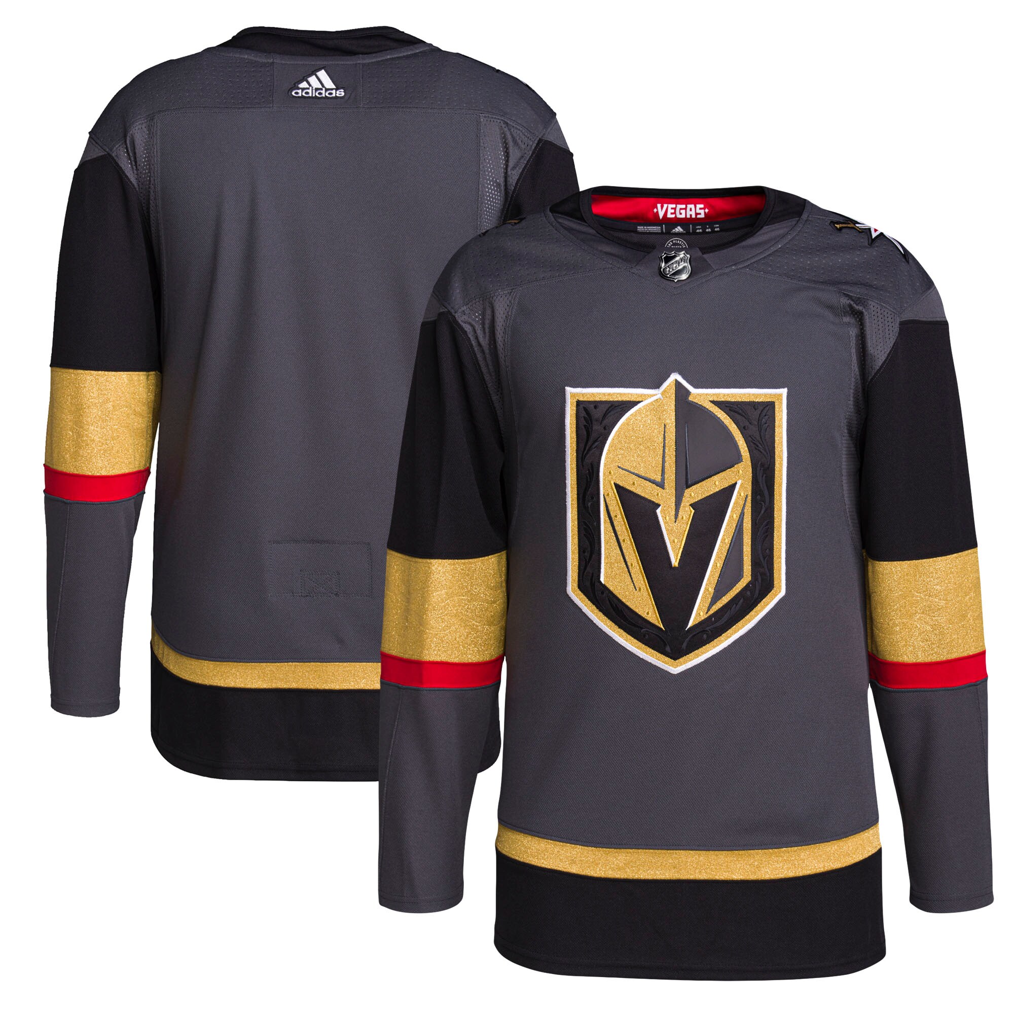 Vegas Golden Knights Alternate Authentic Jersey - Gray cheap jerseys for sale - CheapJerseys.Shop