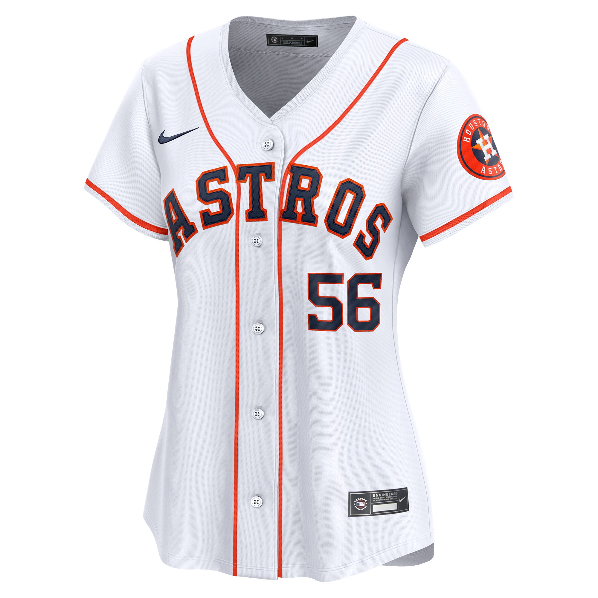 Ronel Blanco Houston Astros Women's Home Limited Jersey - White cheap jerseys for sale - CheapJerseys.Shop