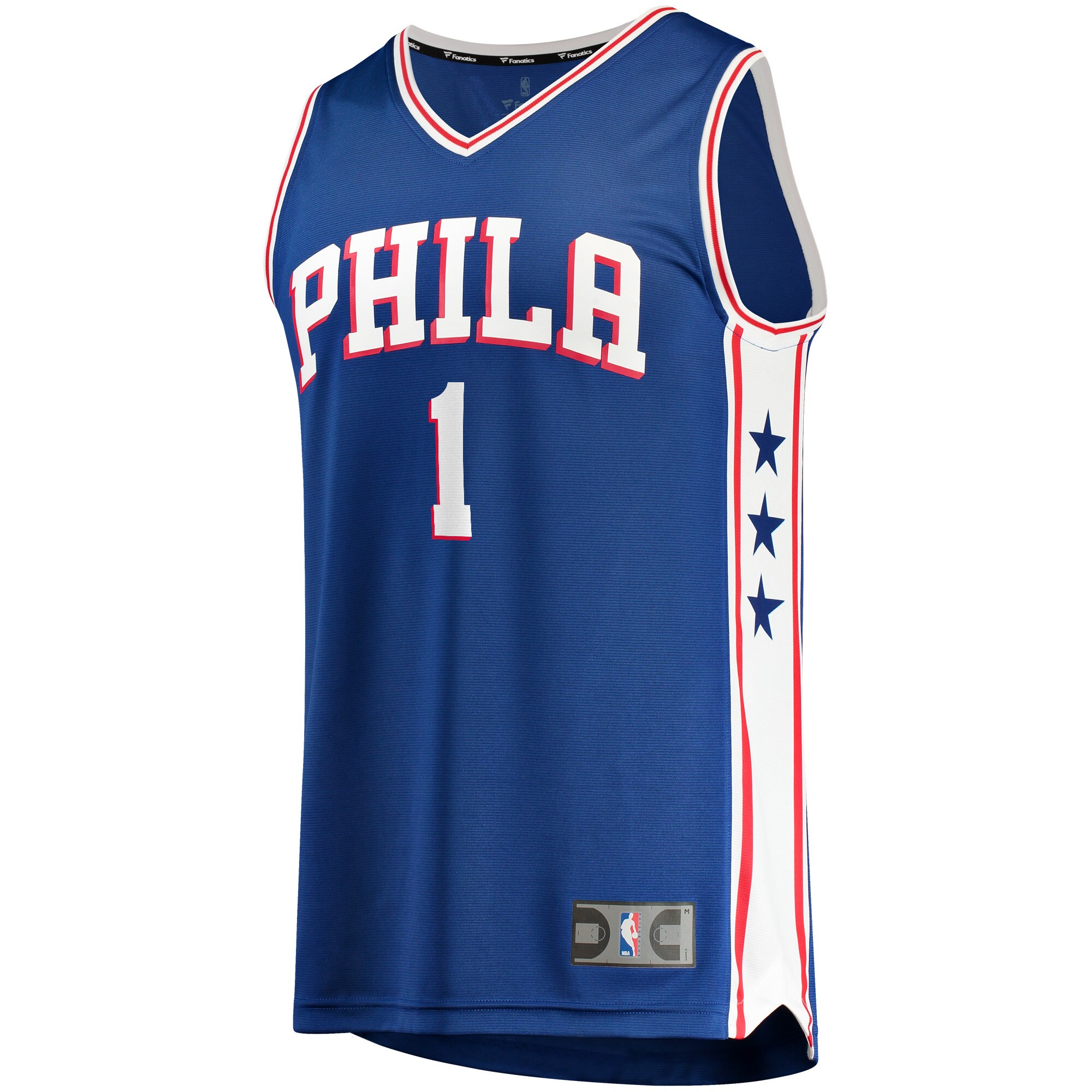 James Harden Philadelphia 76ers Fanatics Fast Break Replica Player Jersey Royal - Icon Edition cheap jerseys for sale - CheapJerseys.Shop