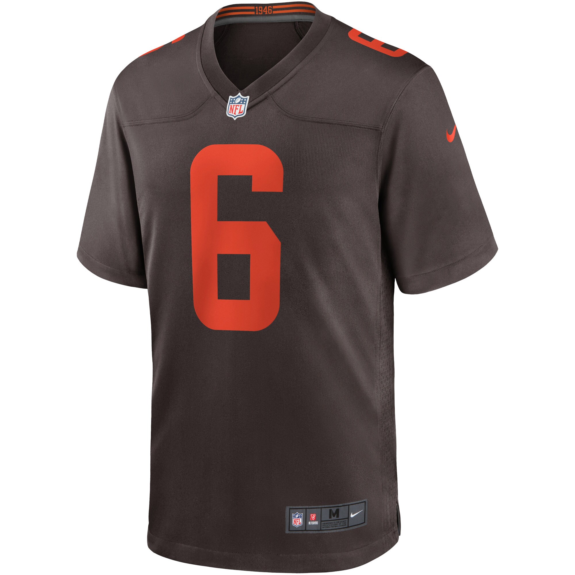 Baker Mayfield Cleveland Browns Alternate Game Jersey - Brown cheap jerseys for sale - CheapJerseys.Shop
