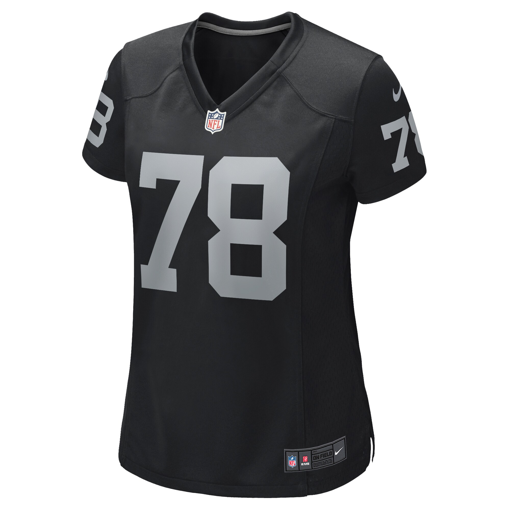 Art Shell Las Vegas Raiders Women's Game Retired Player Jersey - Black cheap jerseys for sale - CheapJerseys.Shop