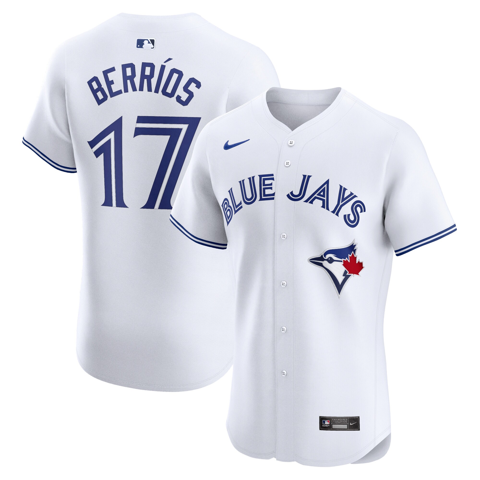 Jose Berrios Toronto Blue Jays Home Elite Player Jersey - White cheap jerseys for sale - CheapJerseys.Shop
