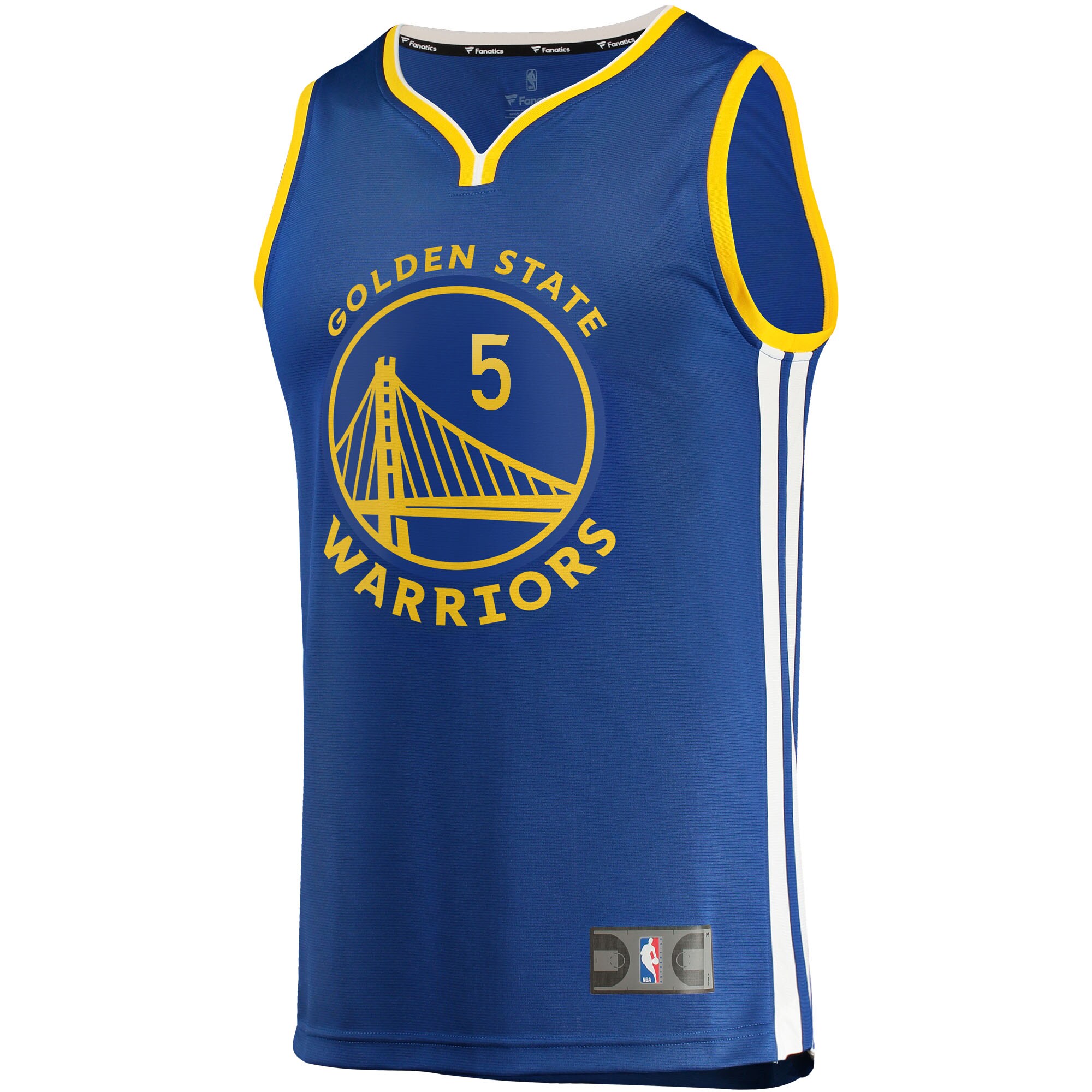 Kevon Looney Golden State Warriors Fanatics Fast Break Replica Jersey - Icon Edition - Blue cheap jerseys for sale - CheapJerseys.Shop