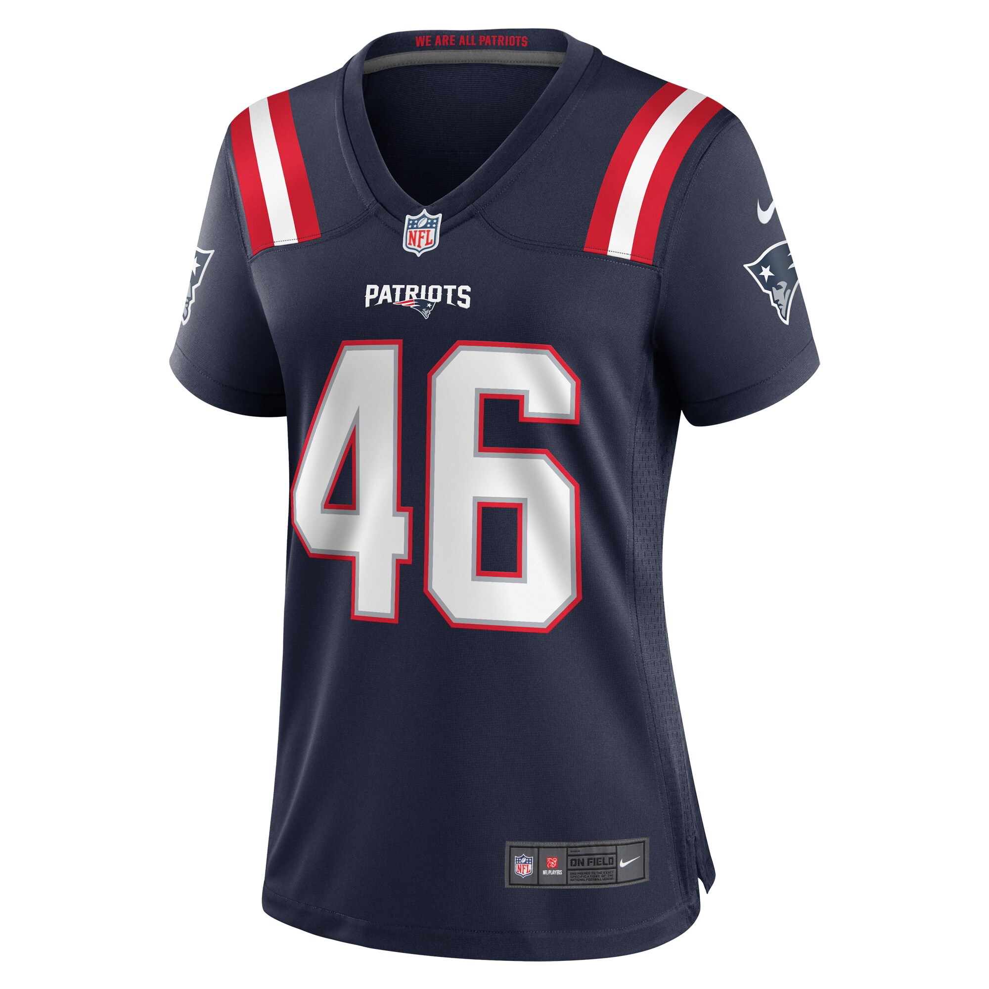 Tucker Addington New England Patriots Women's Home Game Player Jersey - Navy cheap jerseys for sale - CheapJerseys.Shop