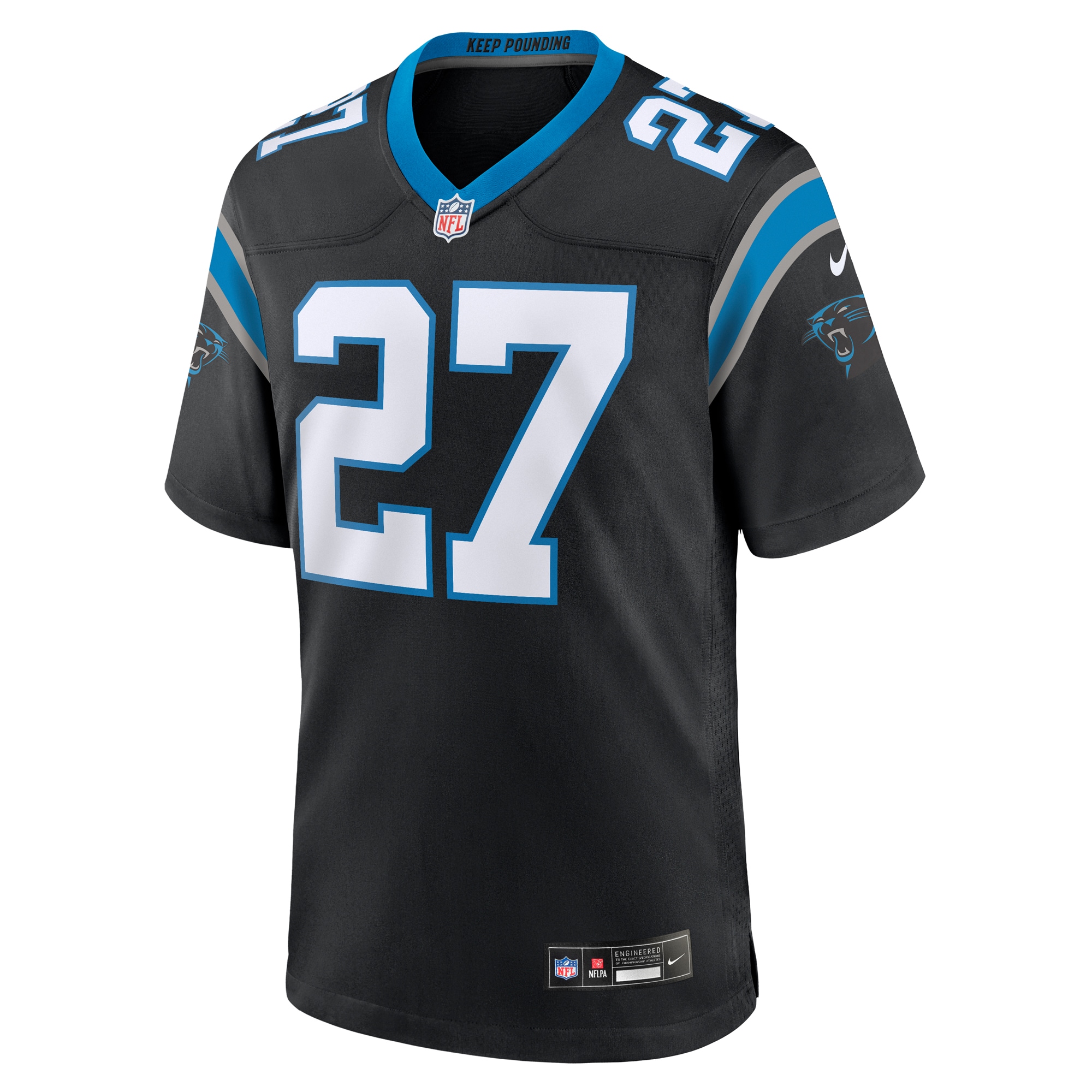 Sam Webb Carolina Panthers Team Game Jersey - Black cheap jerseys for sale - CheapJerseys.Shop