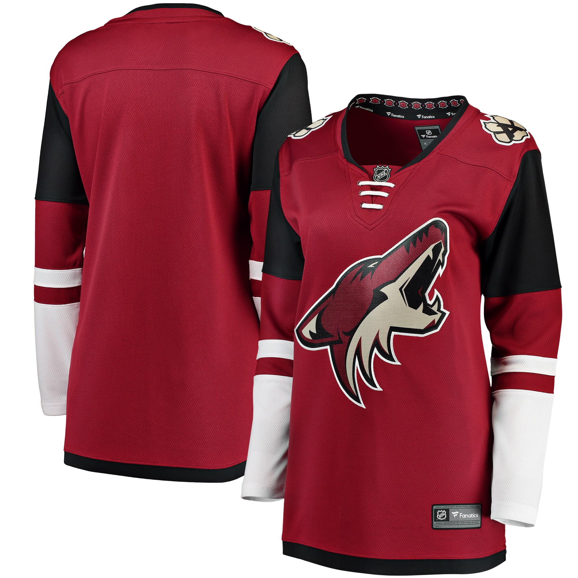 Arizona Coyotes Fanatics Women's Breakaway Home Jersey - Red cheap jerseys for sale - CheapJerseys.Shop