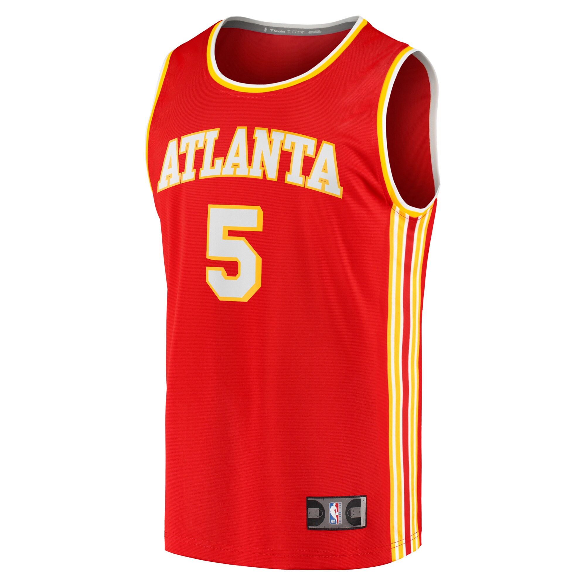 Dejounte Murray Atlanta Hawks Fanatics Fast Break Replica Jersey - Icon Edition - Red cheap jerseys for sale - CheapJerseys.Shop