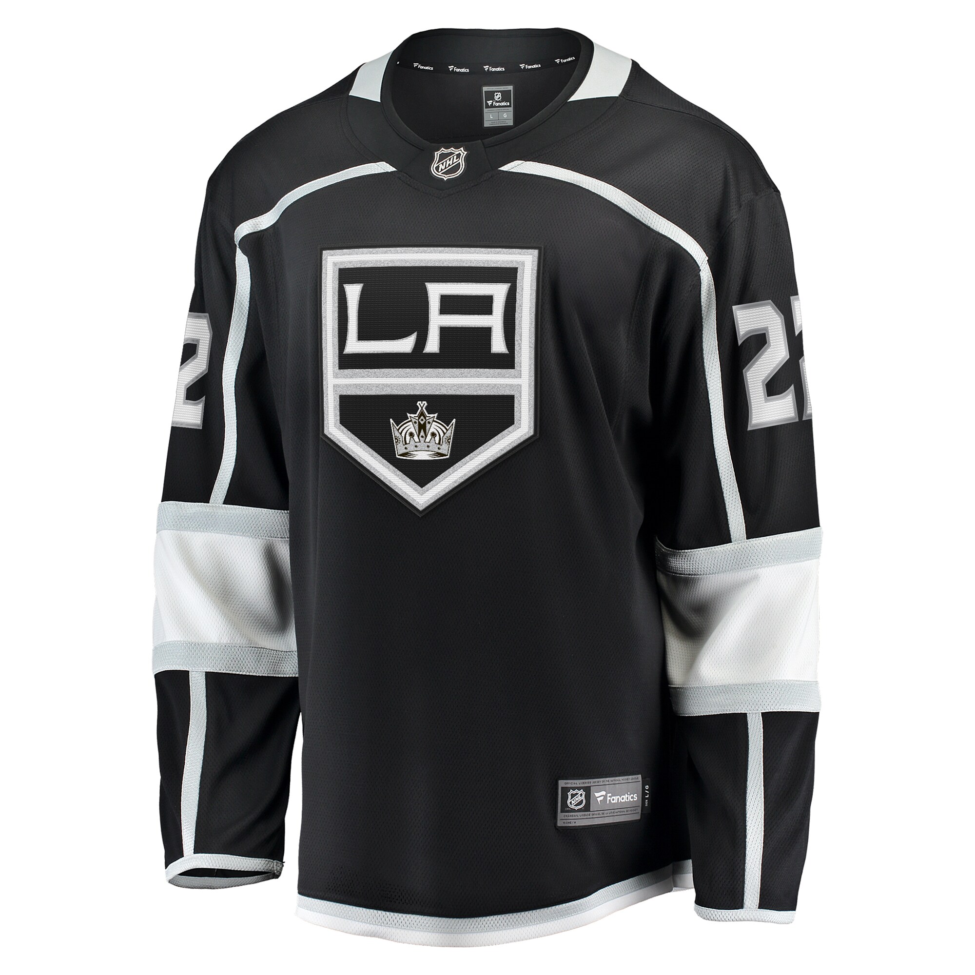 Trevor Lewis Los Angeles Kings Fanatics Home Breakaway Jersey - Black cheap jerseys for sale - CheapJerseys.Shop