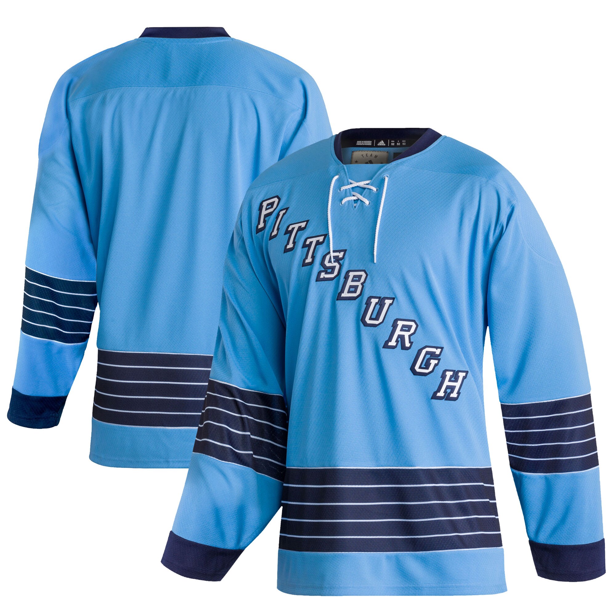 Pittsburgh Penguins Team Classics Authentic Blank Jersey - Light Blue cheap jerseys for sale - CheapJerseys.Shop