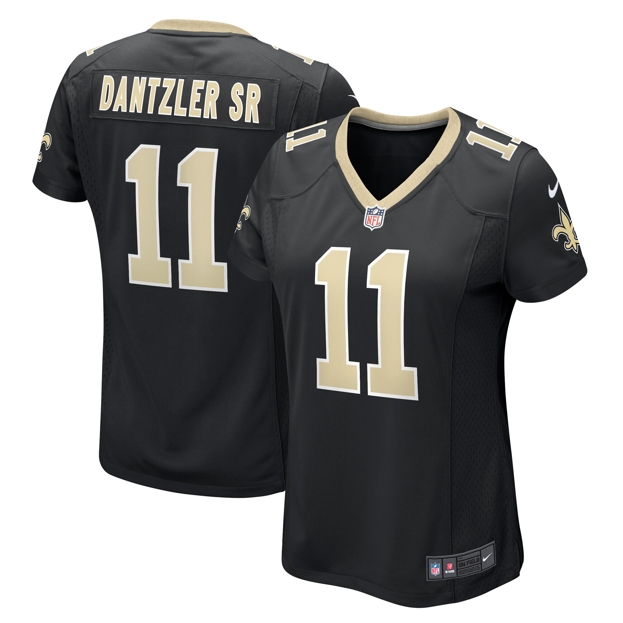 Cameron Dantzler Sr New Orleans Saints Women's Game Jersey - Black cheap jerseys for sale - CheapJerseys.Shop