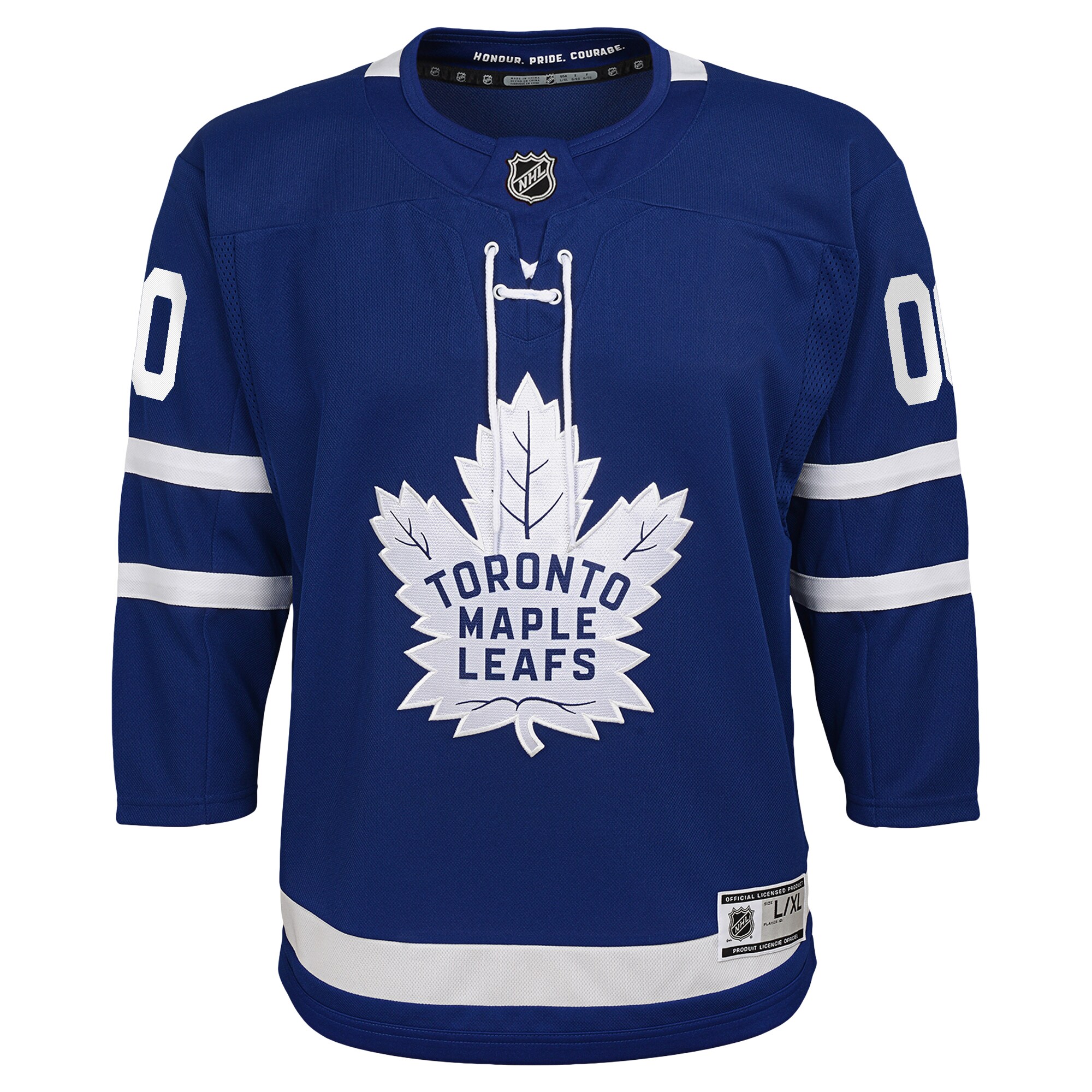 Toronto Maple Leafs Youth Home Premier Custom Jersey - Blue cheap jerseys for sale - CheapJerseys.Shop