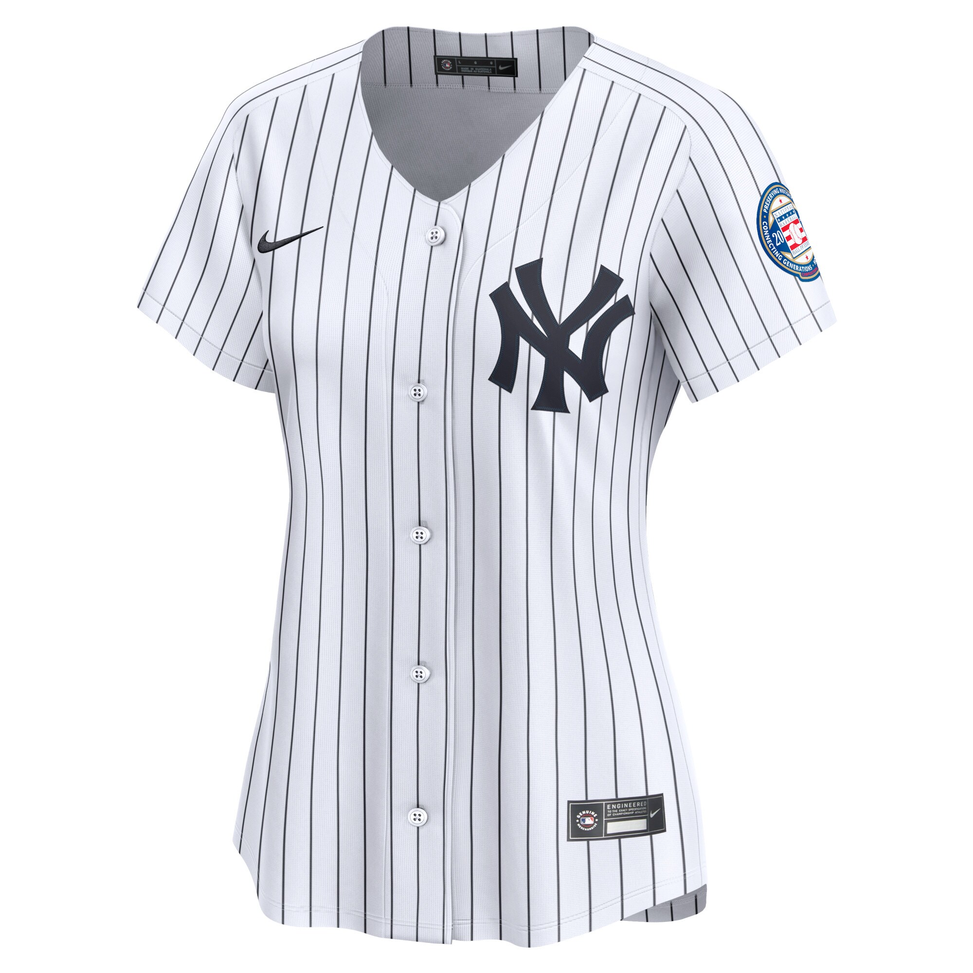 Derek Jeter New York Yankees Women's Home Limited Player Jersey - White cheap jerseys for sale - CheapJerseys.Shop
