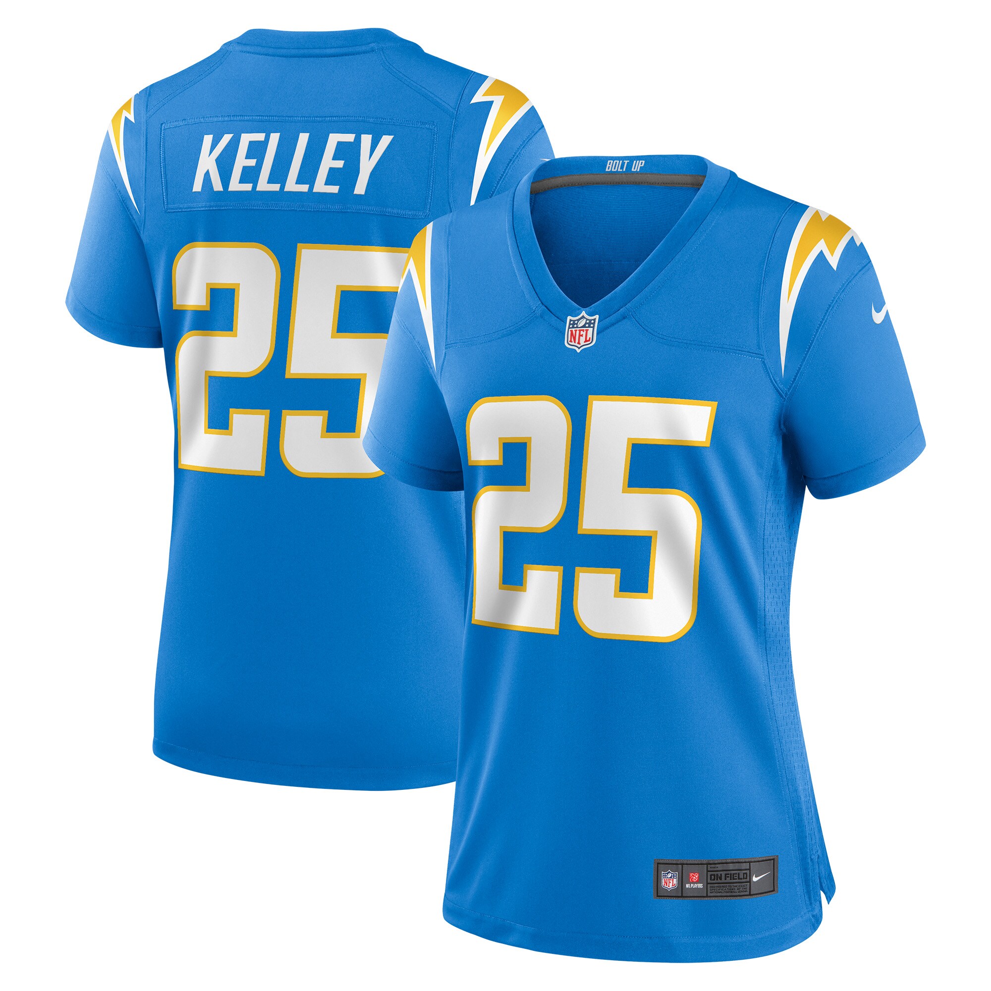 Joshua Kelley Los Angeles Chargers Women's Player Game Jersey - Powder Blue cheap jerseys for sale - CheapJerseys.Shop