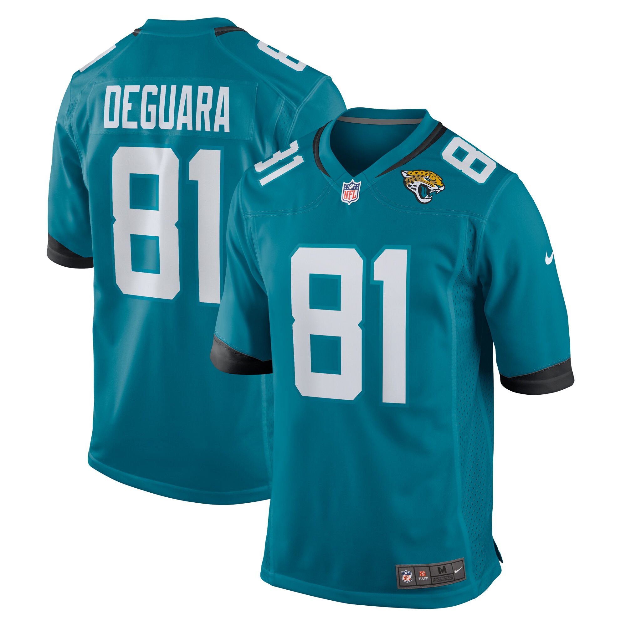 Josiah Deguara Jacksonville Jaguars Team Game Jersey - Teal cheap jerseys for sale - CheapJerseys.Shop