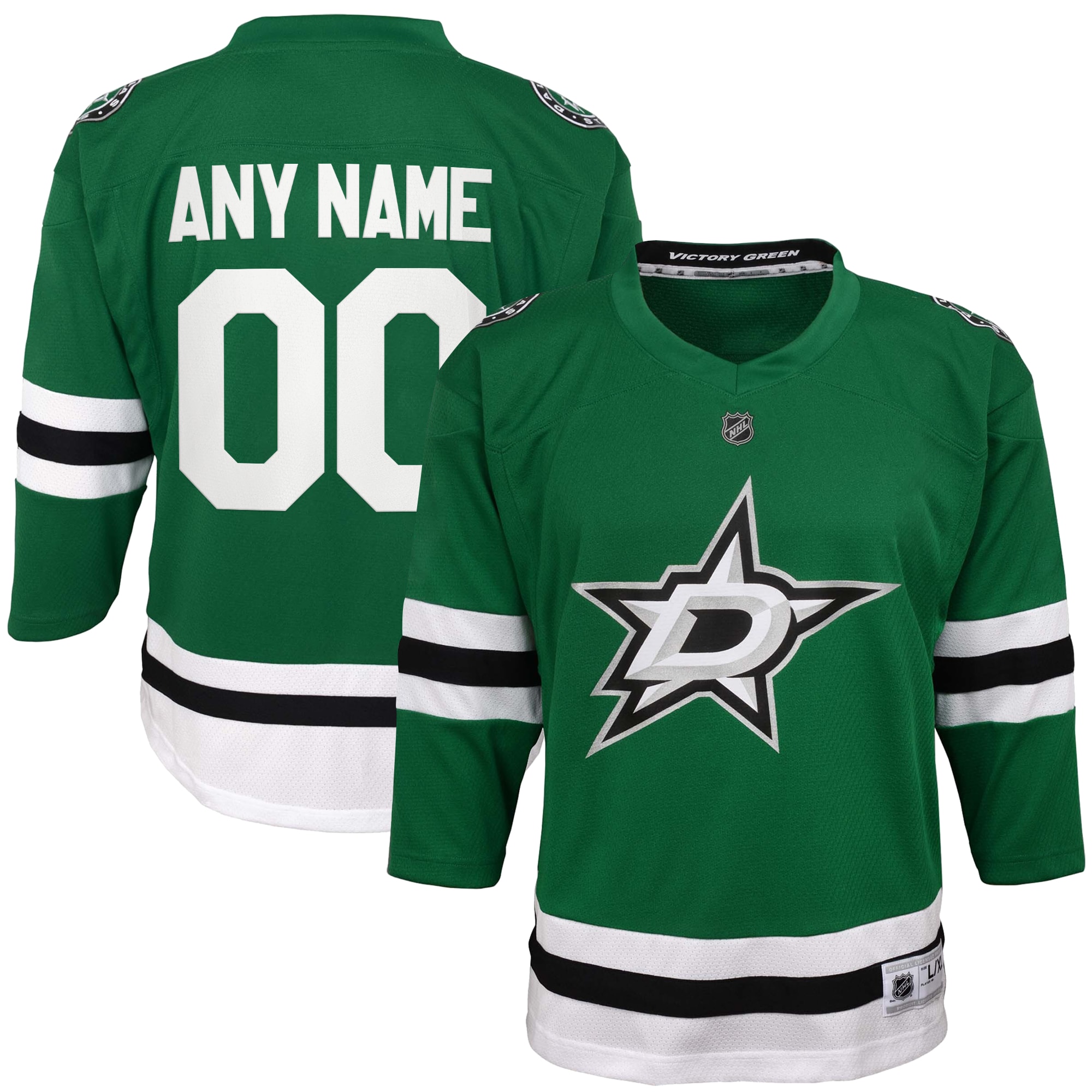 Dallas Stars Youth Home Replica Custom Jersey - Green cheap jerseys for sale - CheapJerseys.Shop