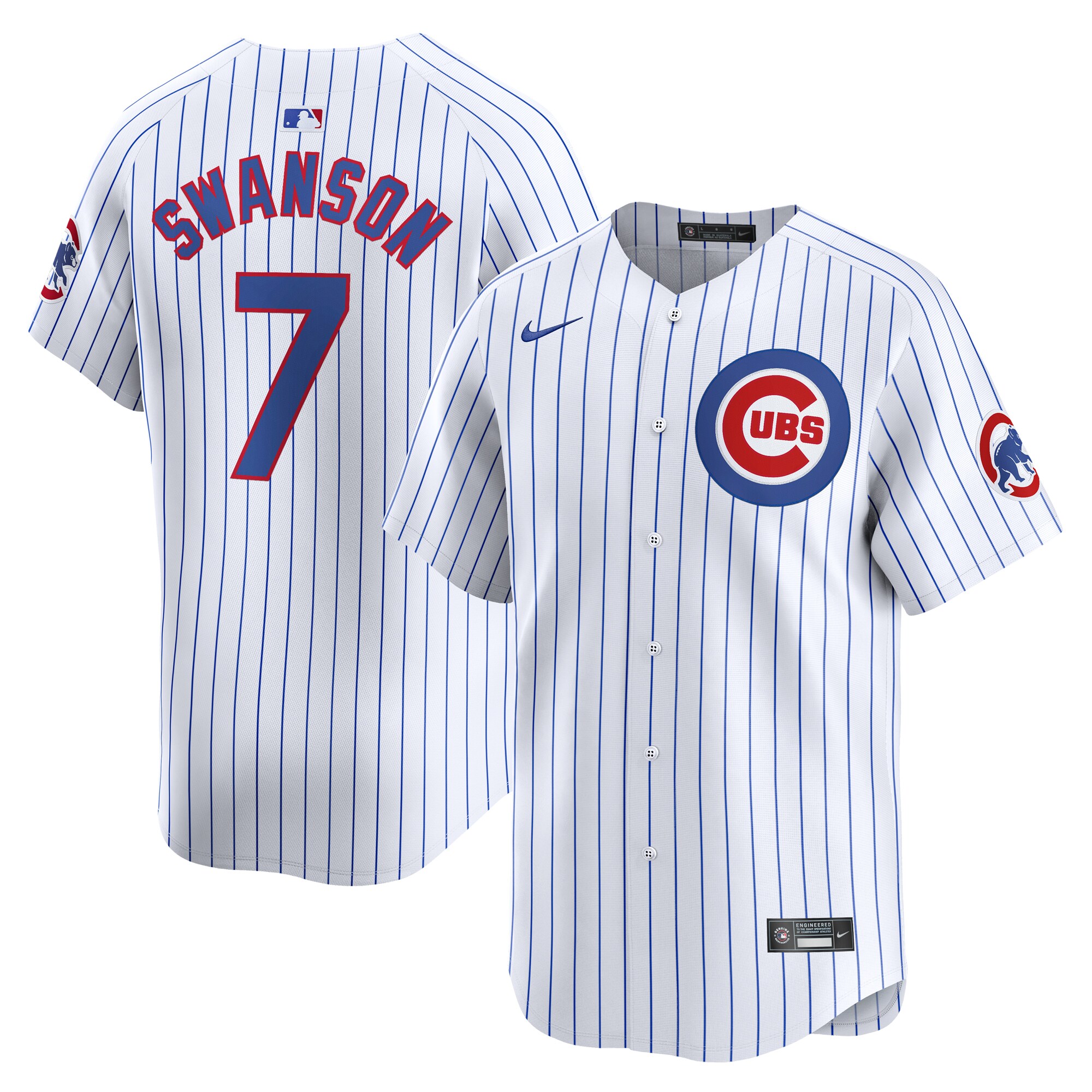 Dansby Swanson Chicago Cubs Youth Home Limited Player Jersey - White cheap jerseys for sale - CheapJerseys.Shop