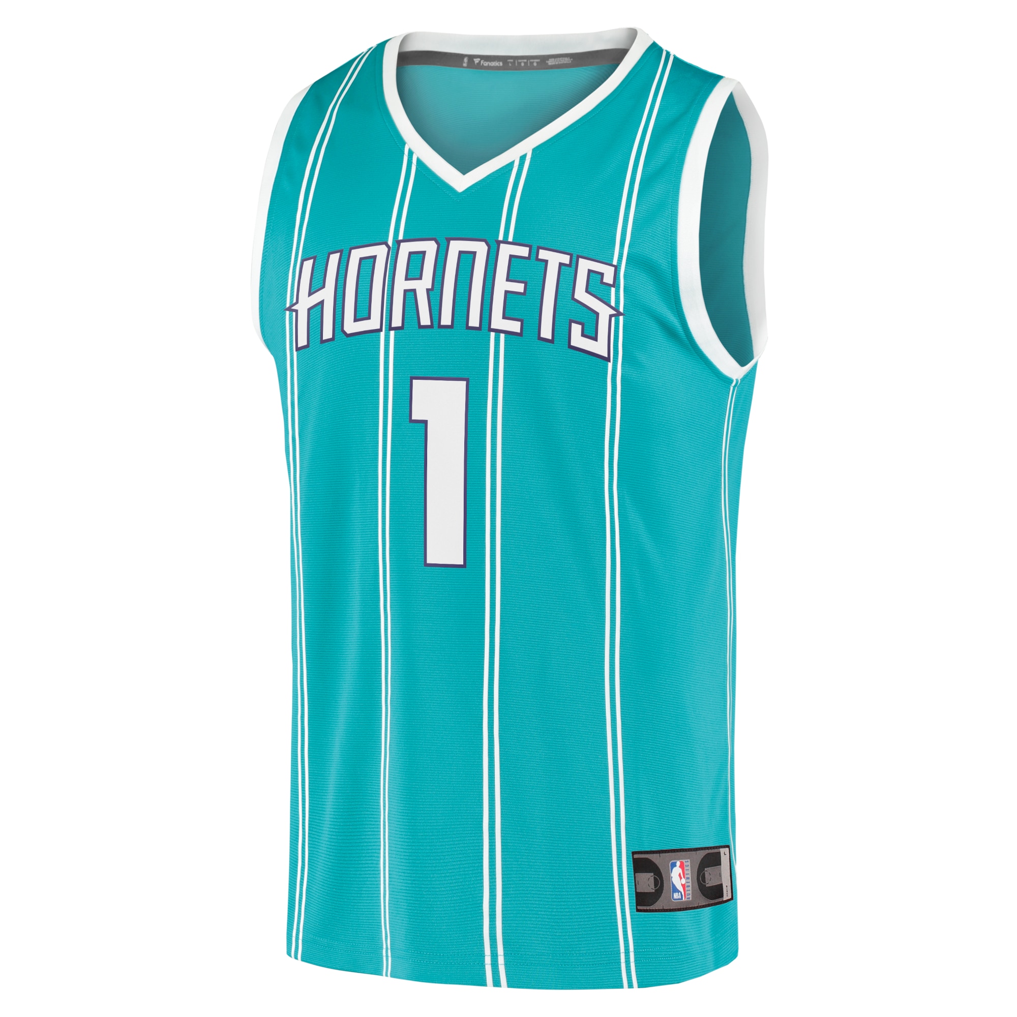 LaMelo Ball Charlotte Hornets Fanatics Youth Fast Break Player Jersey - Icon Edition - Teal cheap jerseys for sale - CheapJerseys.Shop