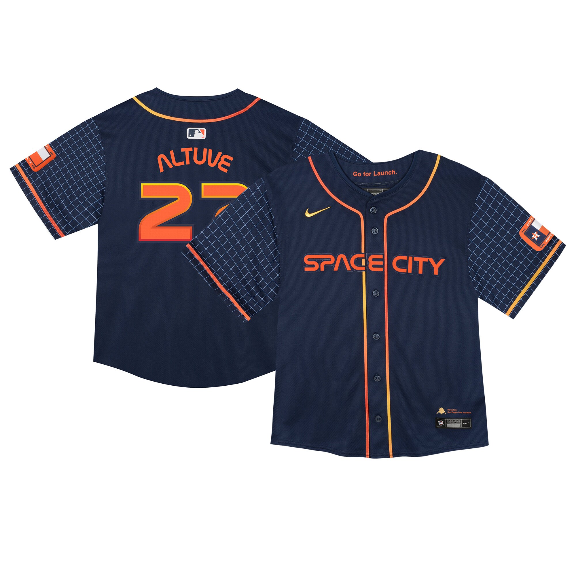 Jose Altuve Houston Astros Infant City Connect Limited Player Jersey - Navy cheap jerseys for sale - CheapJerseys.Shop
