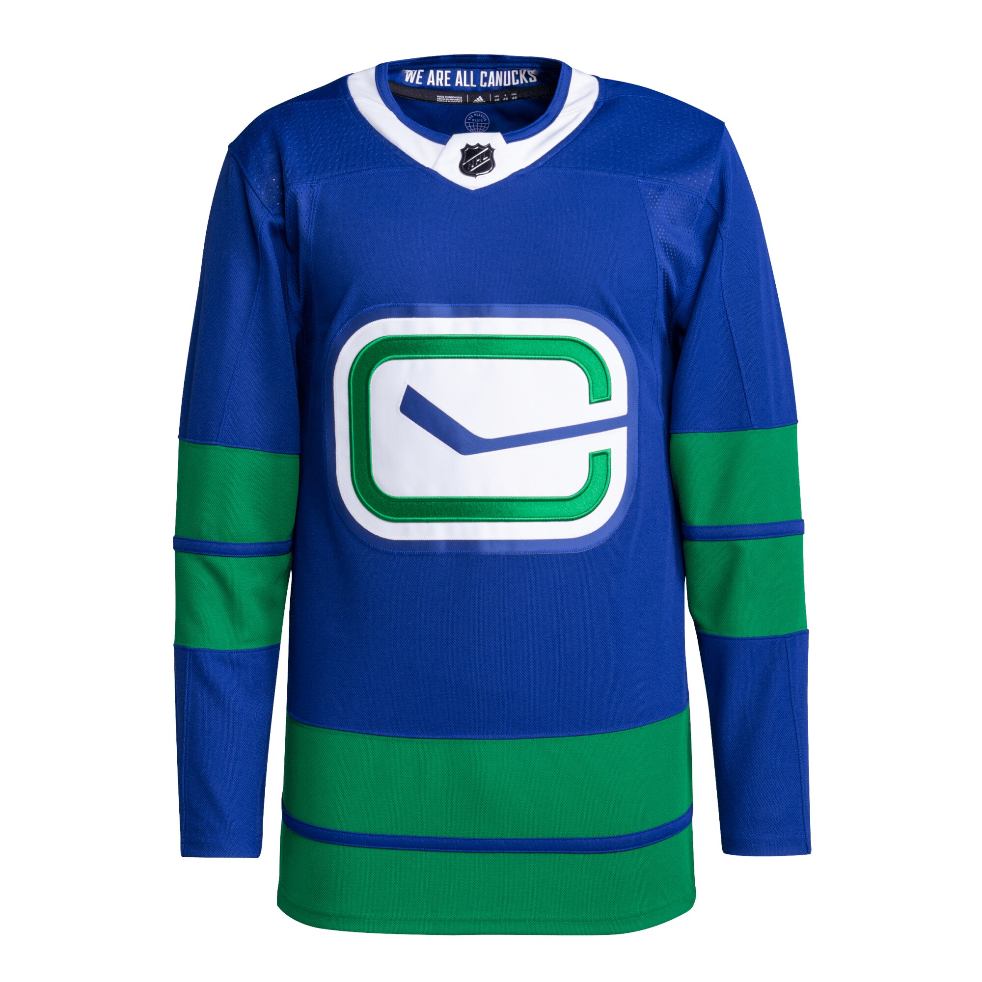 Vancouver Canucks Men's Alternate Primegreen Authentic Blank Jersey - Blue cheap jerseys for sale - CheapJerseys.Shop