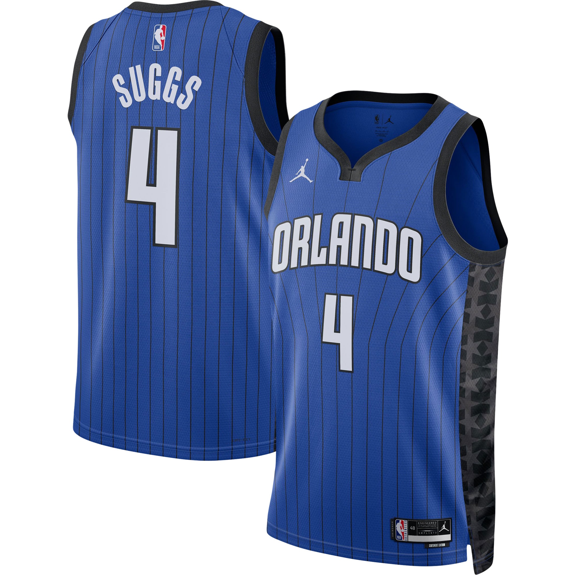 Jalen Suggs Orlando Magic Jordan Brand Unisex Swingman Jersey - Statement Edition - Blue cheap jerseys for sale - CheapJerseys.Shop
