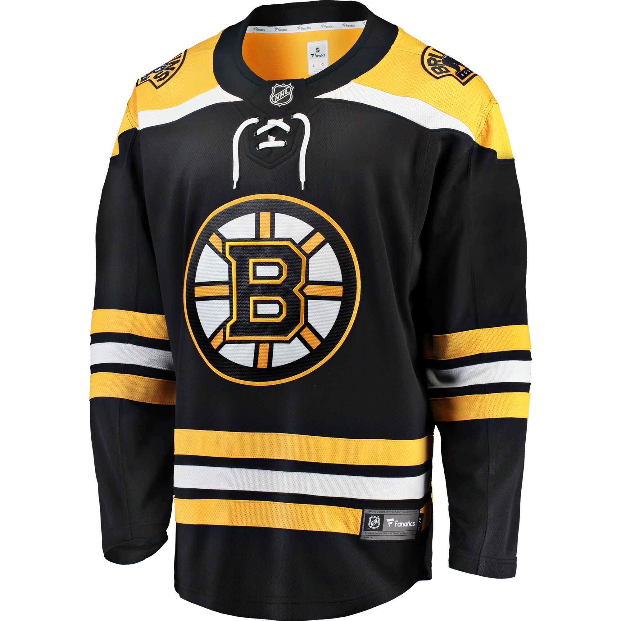 Boston Bruins Fanatics Breakaway Home Jersey - Black cheap jerseys for sale - CheapJerseys.Shop