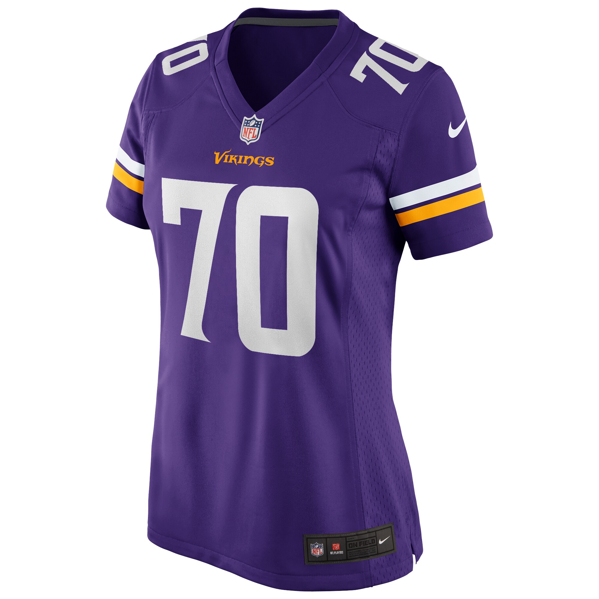 Jim Marshall Minnesota Vikings Women's Game Retired Player Jersey - Purple cheap jerseys for sale - CheapJerseys.Shop