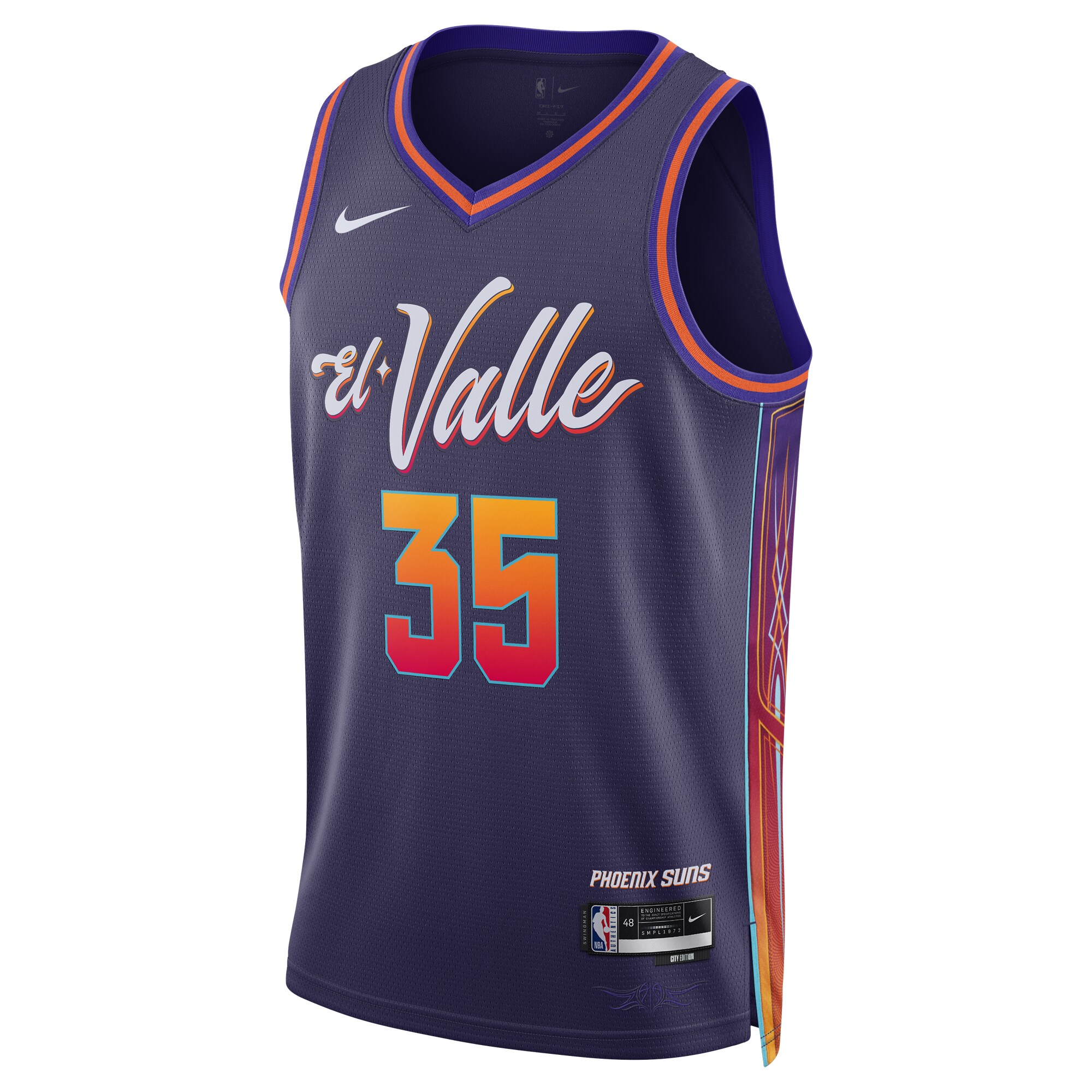 Kevin Durant Phoenix Suns Unisex 2023\/24 Swingman Jersey - Purple - City Edition cheap jerseys for sale - CheapJerseys.Shop