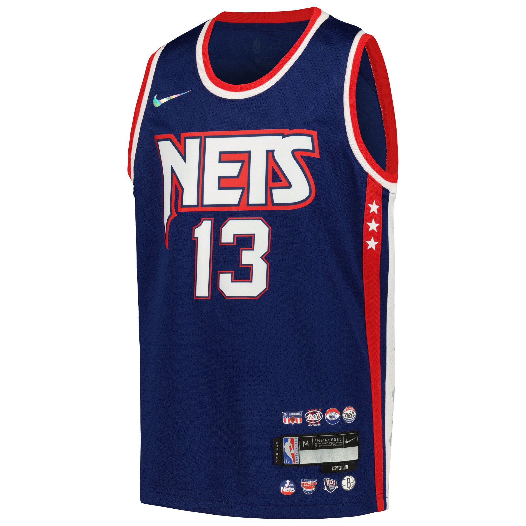 James Harden Brooklyn Nets Youth Swingman Jersey - City Edition - Navy cheap jerseys for sale - CheapJerseys.Shop
