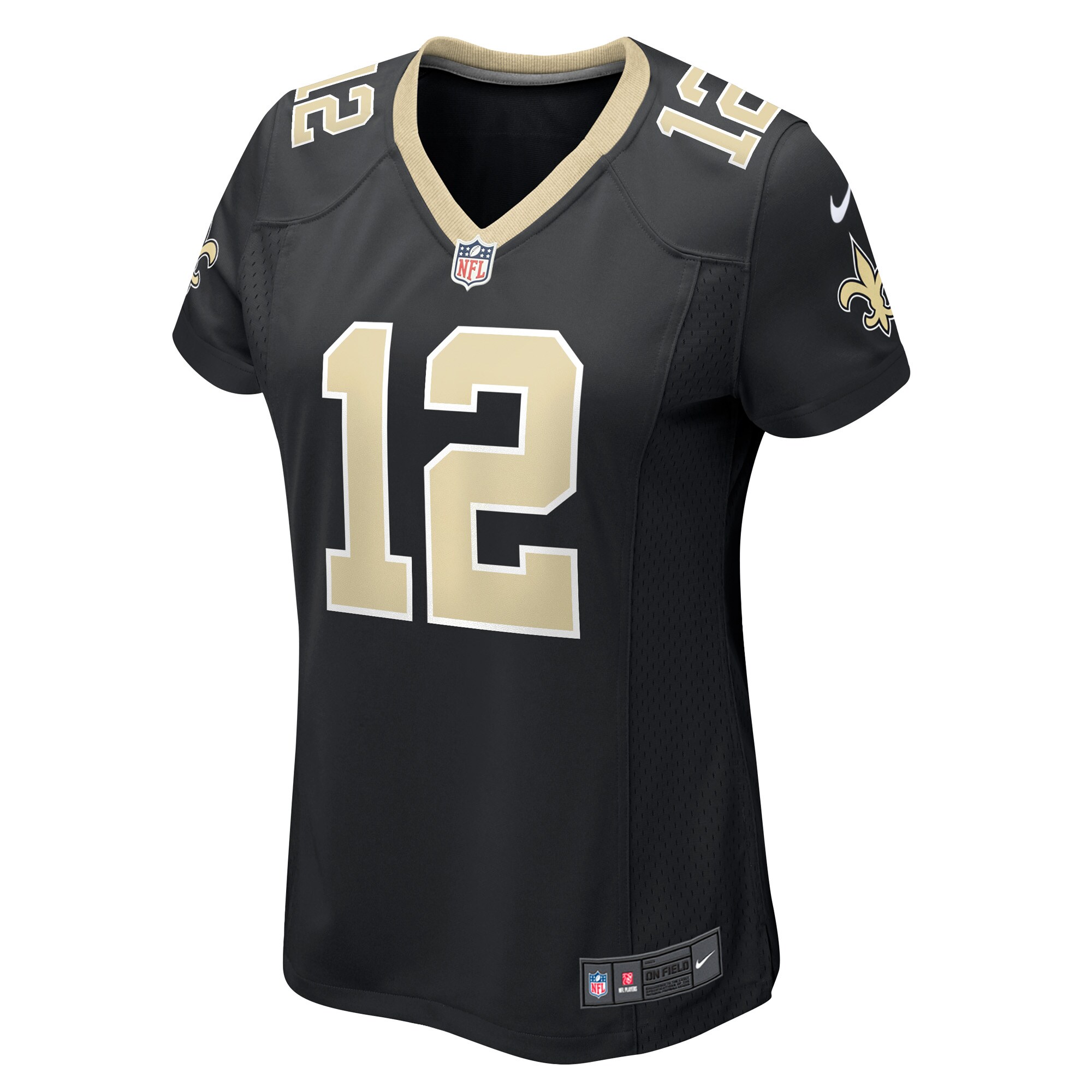 Chris Olave New Orleans Saints Women's Game Player Jersey - Black cheap jerseys for sale - CheapJerseys.Shop