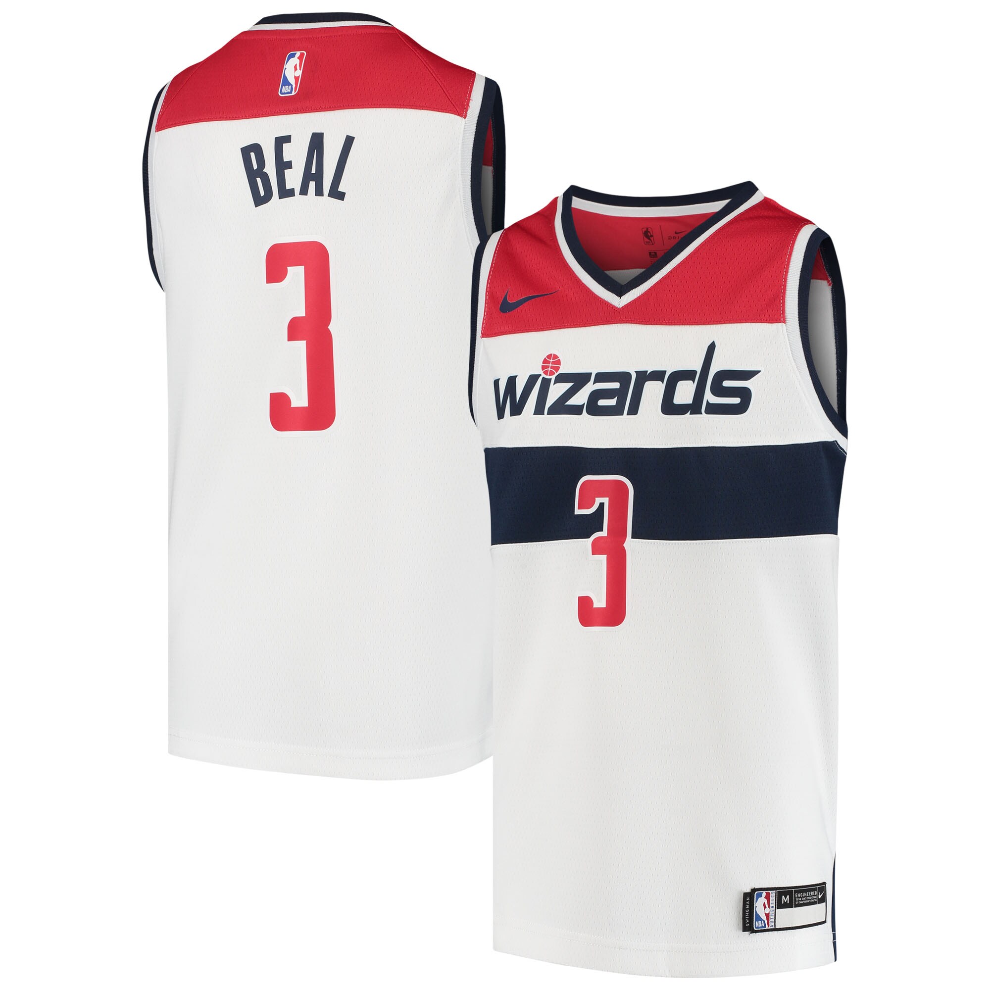 Bradley Beal Washington Wizards Youth Swingman Jersey - Statement Edition - White cheap jerseys for sale - CheapJerseys.Shop