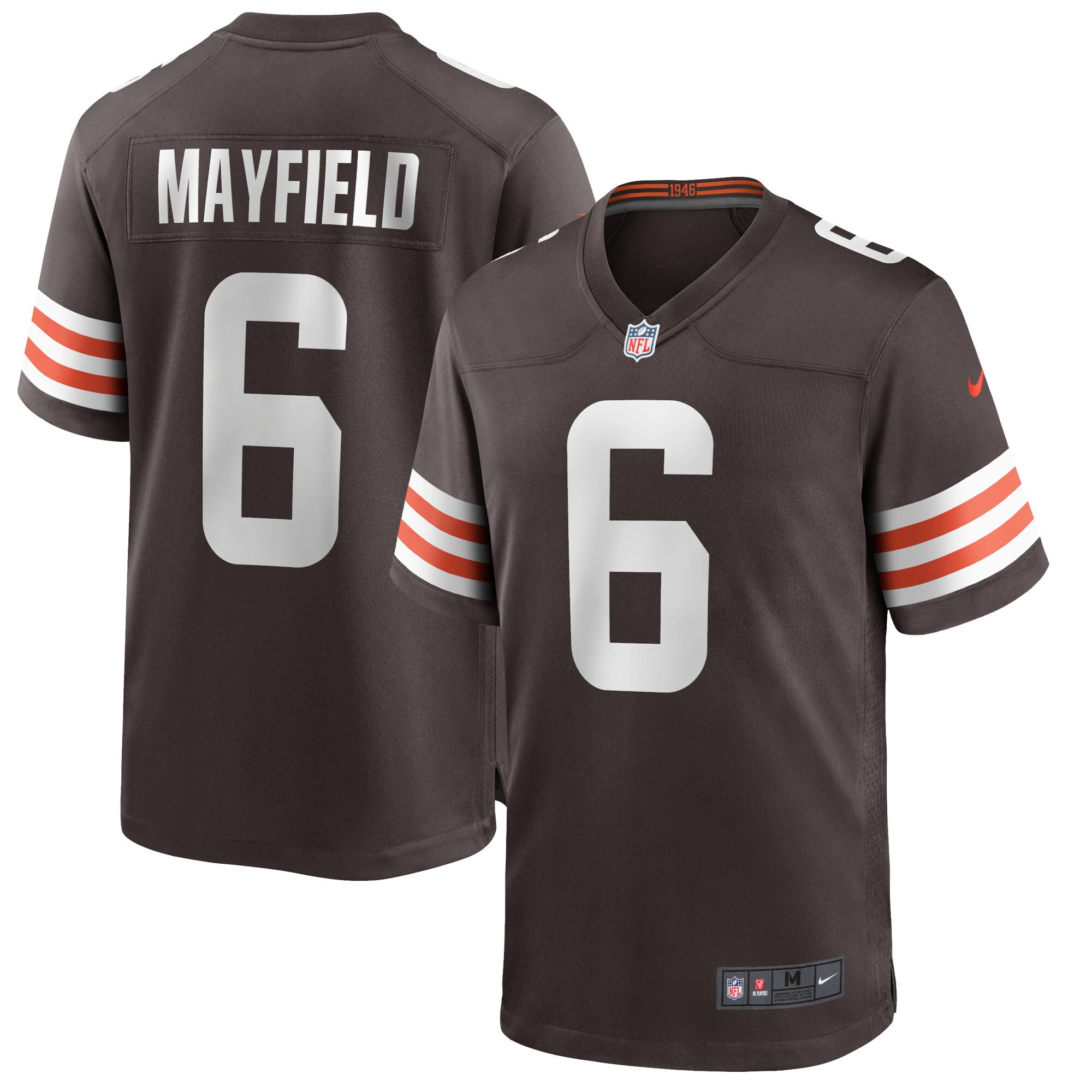 Baker Mayfield Cleveland Browns Game Player Jersey - Brown cheap jerseys for sale - CheapJerseys.Shop