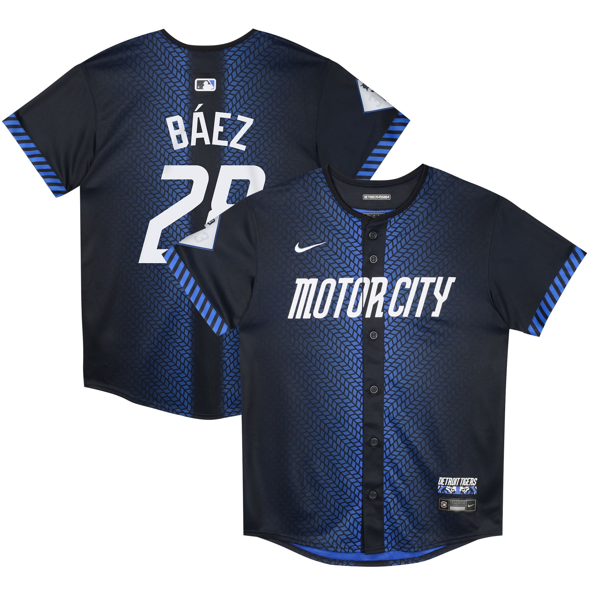 Javier Baez Detroit Tigers Preschool 2024 City Connect Limited Jersey - Navy cheap jerseys for sale - CheapJerseys.Shop