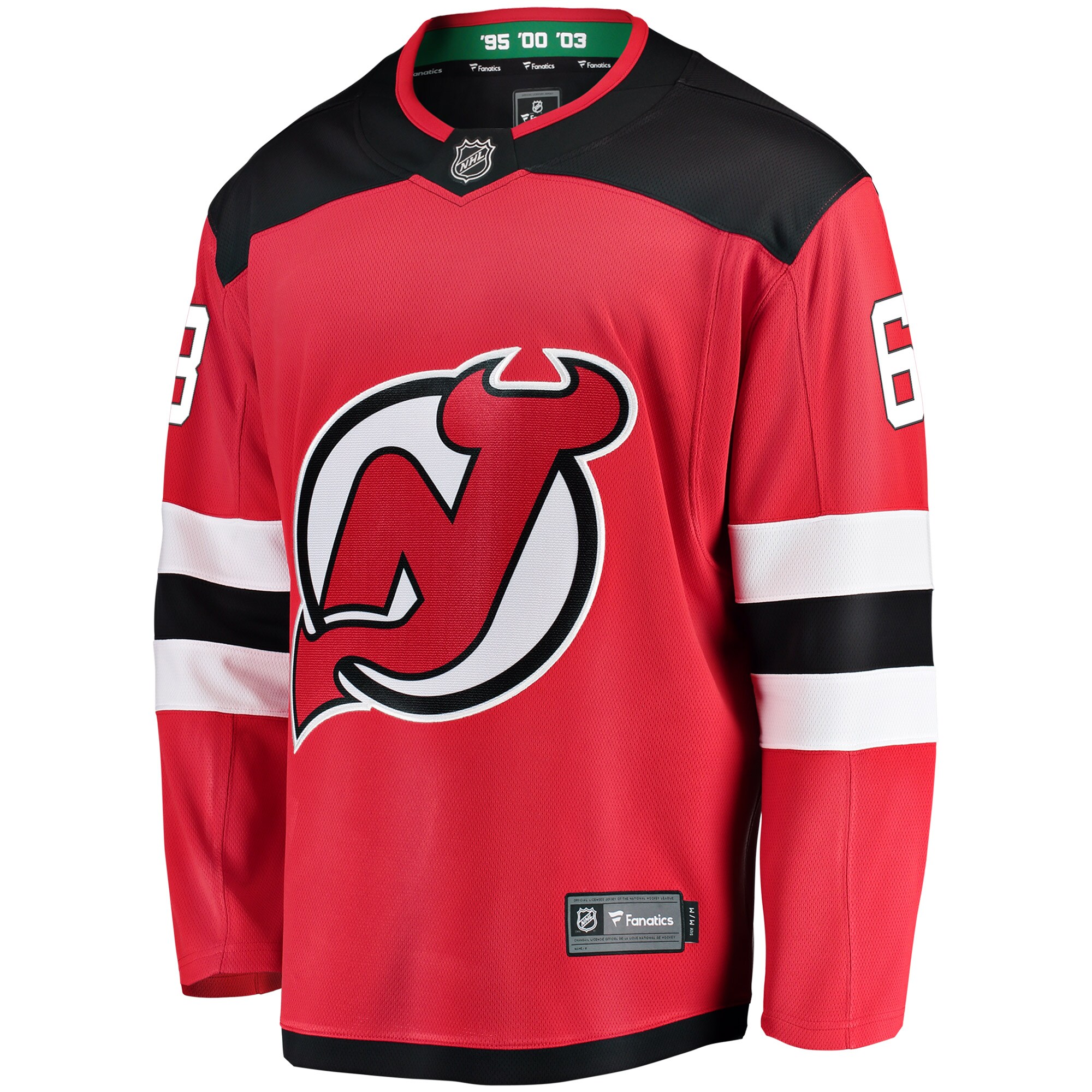 Jesper Bratt New Jersey Devils Fanatics Home Breakaway Player Jersey - Red cheap jerseys for sale - CheapJerseys.Shop