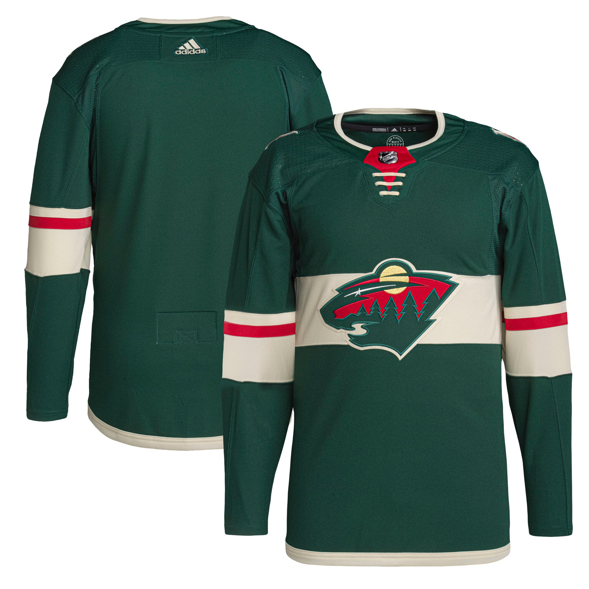 Minnesota Wild Home Primegreen Authentic Jersey - Green cheap jerseys for sale - CheapJerseys.Shop