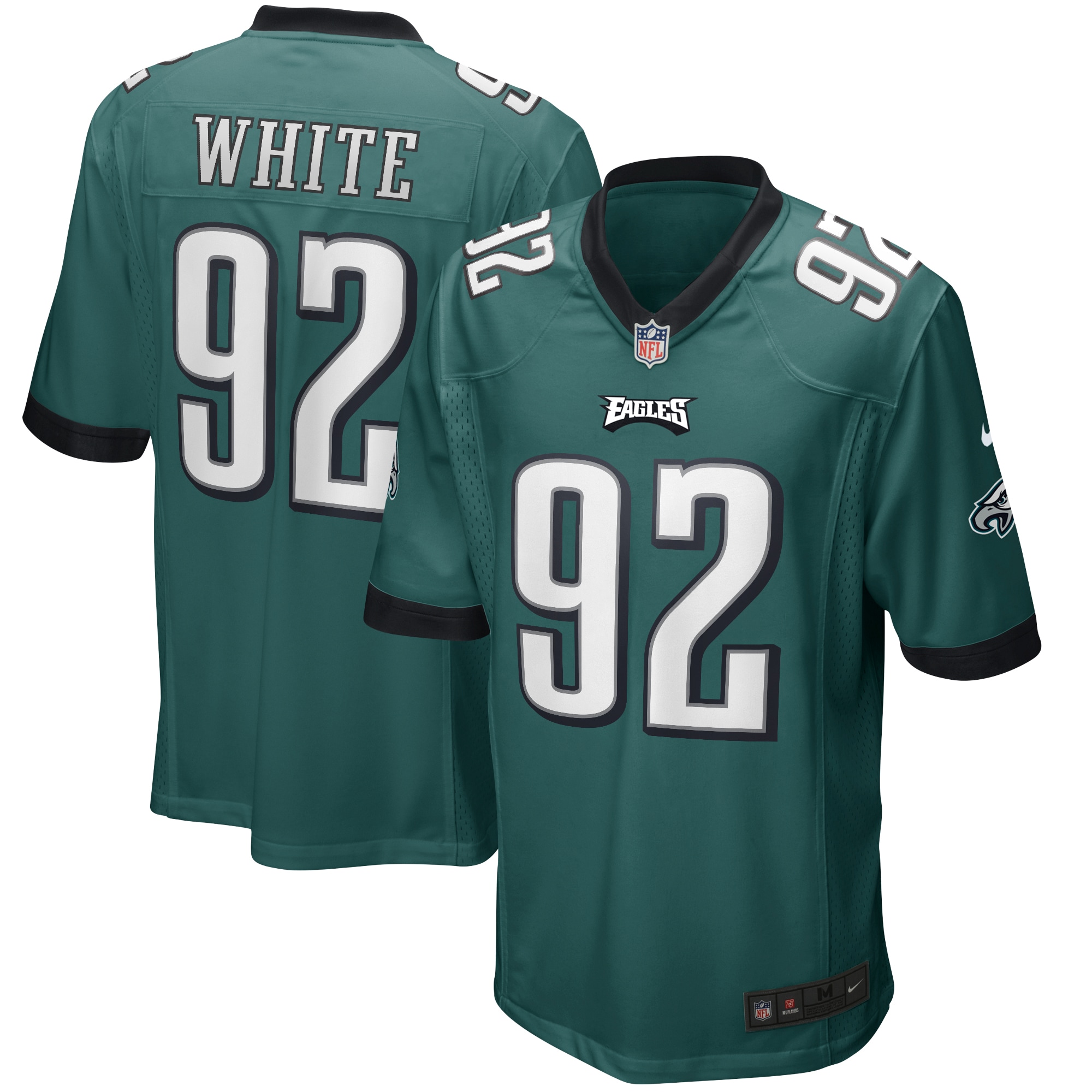 Reggie White Philadelphia Eagles Game Retired Player Jersey - Midnight Green cheap jerseys for sale - CheapJerseys.Shop