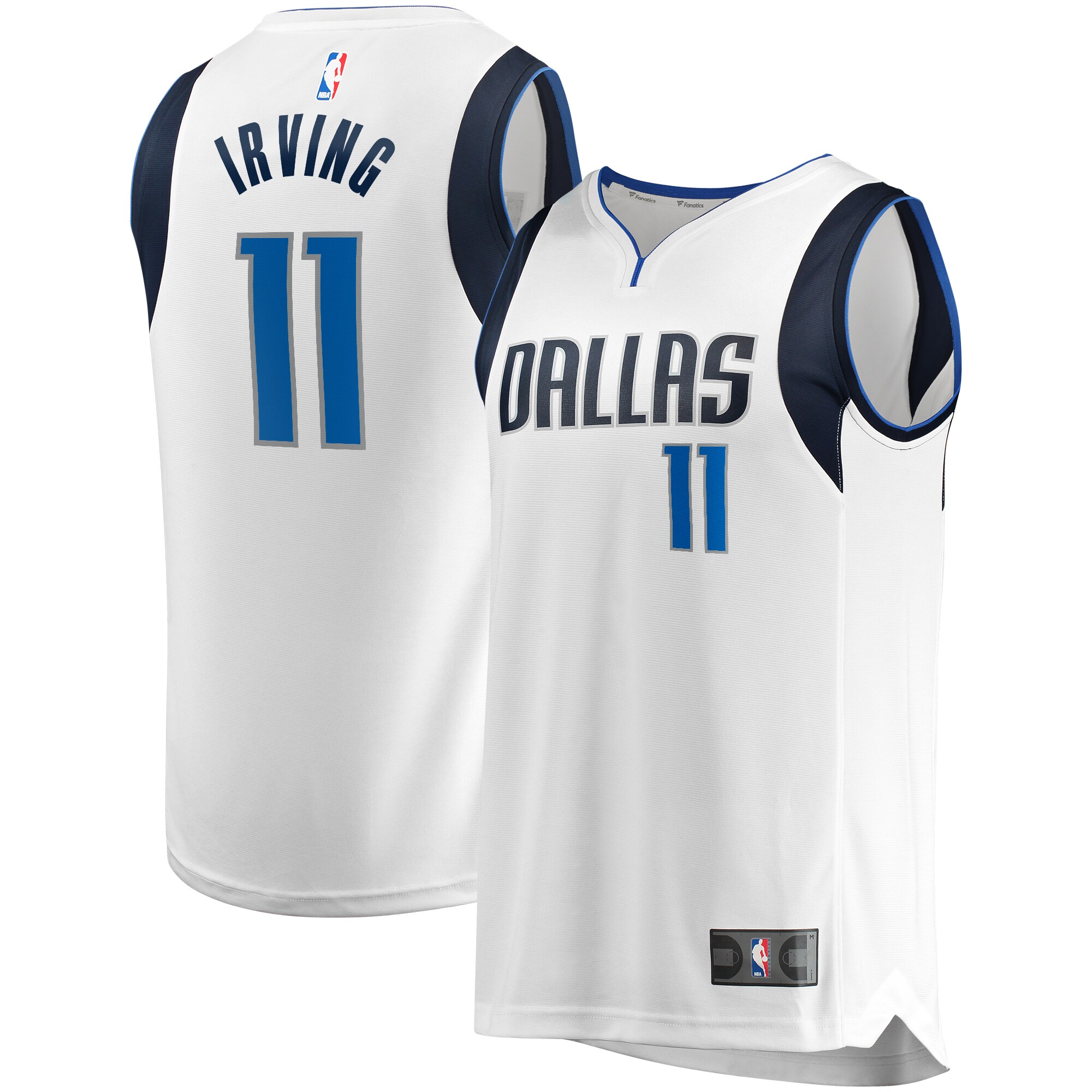 Kyrie Irving Dallas Mavericks Fanatics Youth Fast Break Replica Player Jersey - Association Edition - White cheap jerseys for sale - CheapJerseys.Shop