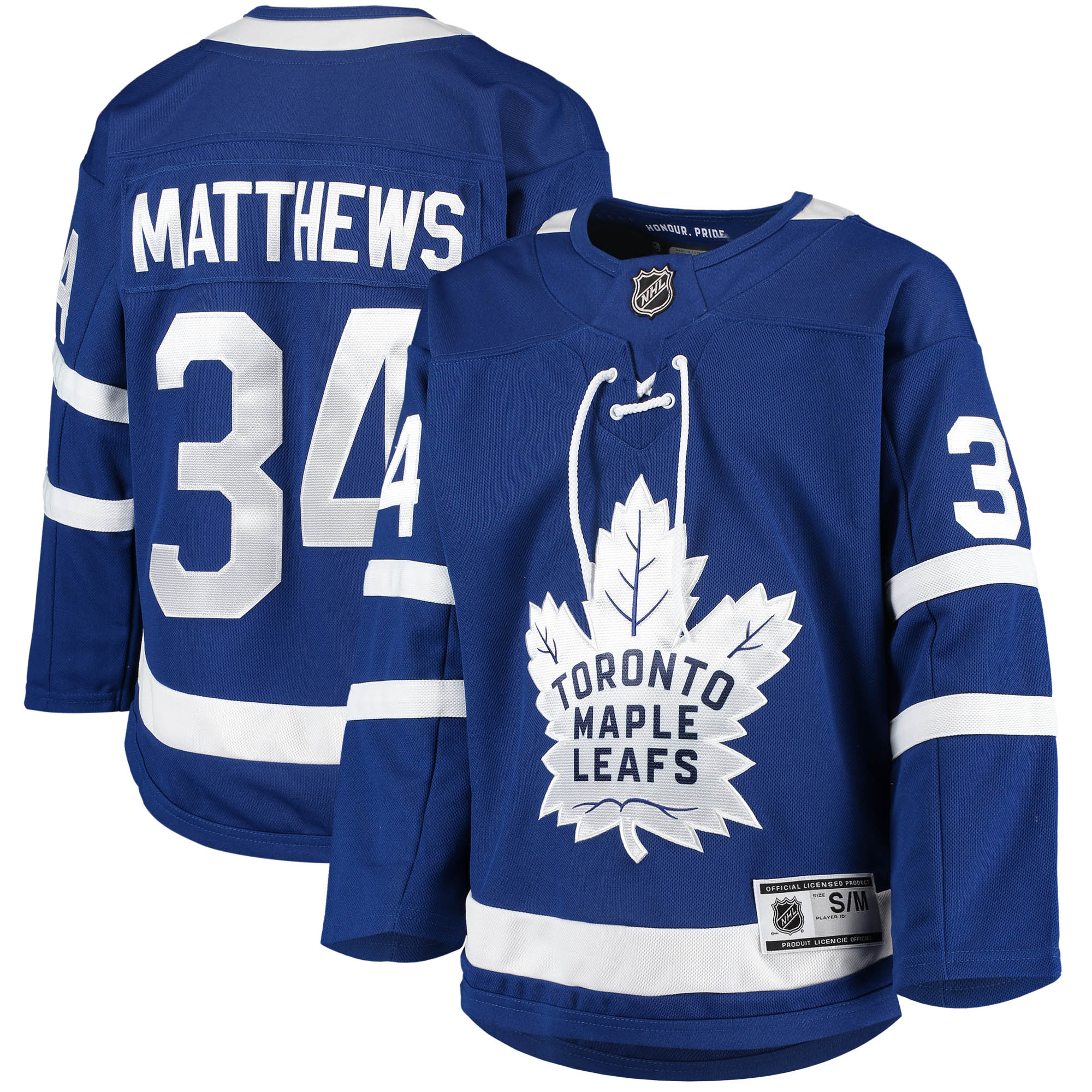 Auston Matthews Toronto Maple Leafs Youth Home Premier Player Jersey - Blue cheap jerseys for sale - CheapJerseys.Shop