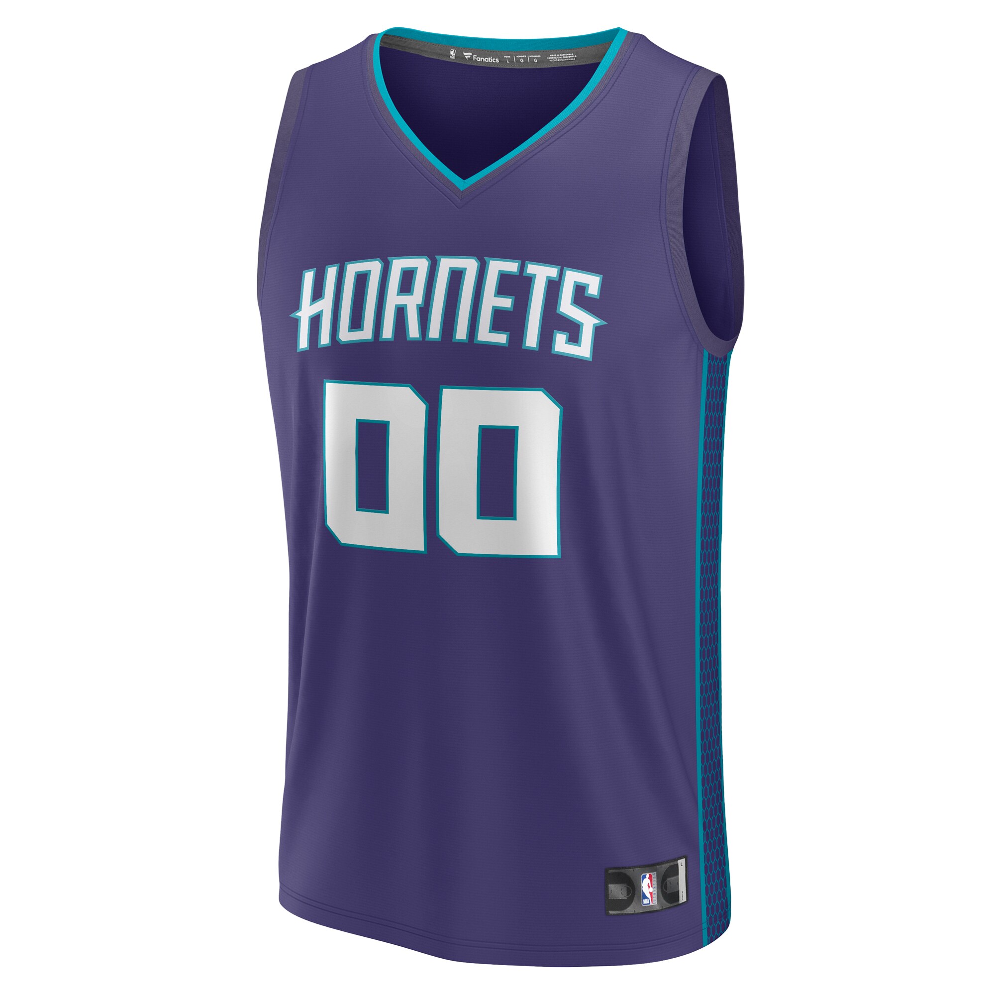 Charlotte Hornets Fanatics Fast Break Custom Jersey - Purple - Statement Edition cheap jerseys for sale - CheapJerseys.Shop