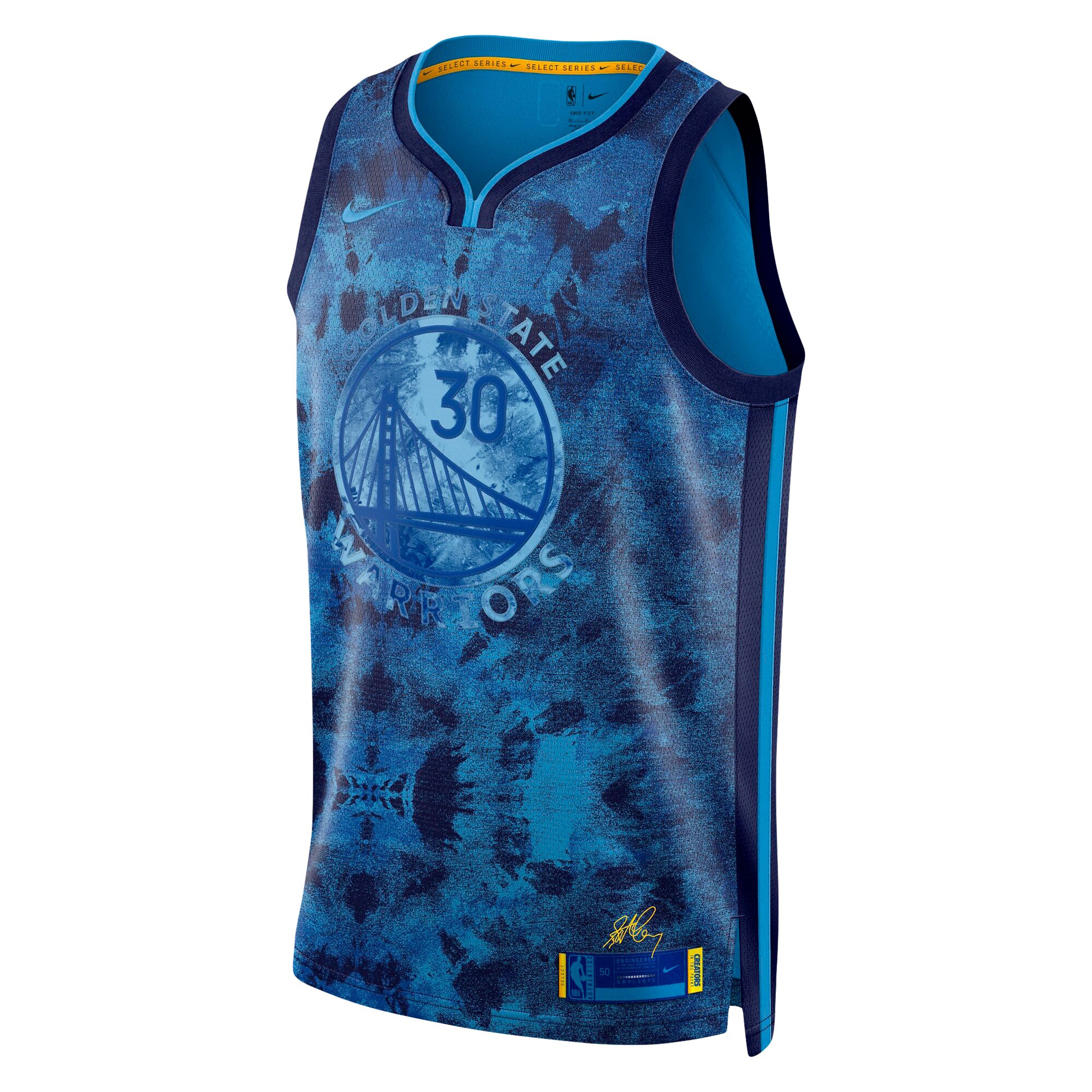 Stephen Curry Golden State Warriors Unisex Select Series Swingman Jersey - Royal cheap jerseys for sale - CheapJerseys.Shop