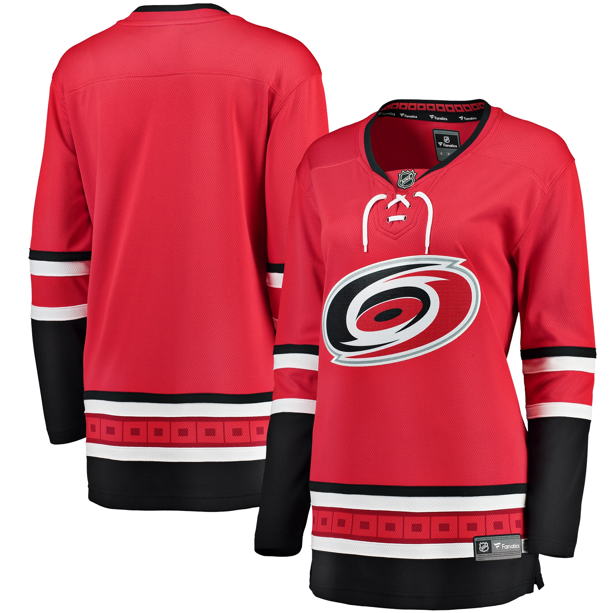 Carolina Hurricanes Fanatics Women's Breakaway Alternate Jersey - Red cheap jerseys for sale - CheapJerseys.Shop