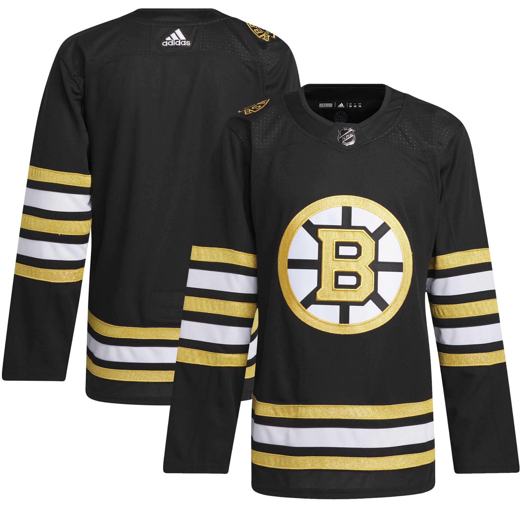 Boston Bruins 100th Anniversary Primegreen Authentic Jersey - Black cheap jerseys for sale - CheapJerseys.Shop