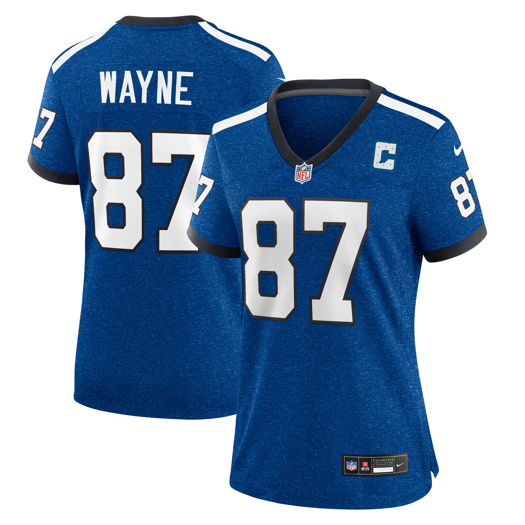Reggie Wayne Indianapolis Colts Women's Indiana Nights Alternate Game Jersey - Royal cheap jerseys for sale - CheapJerseys.Shop
