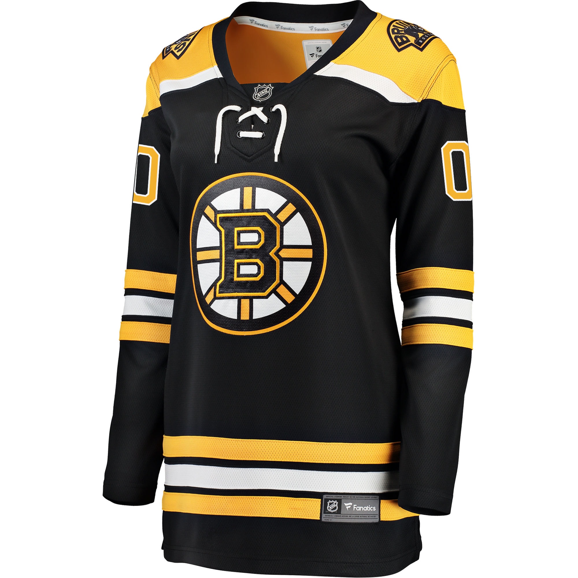 Boston Bruins Fanatics Women's Home Breakaway Custom Jersey - Black cheap jerseys for sale - CheapJerseys.Shop