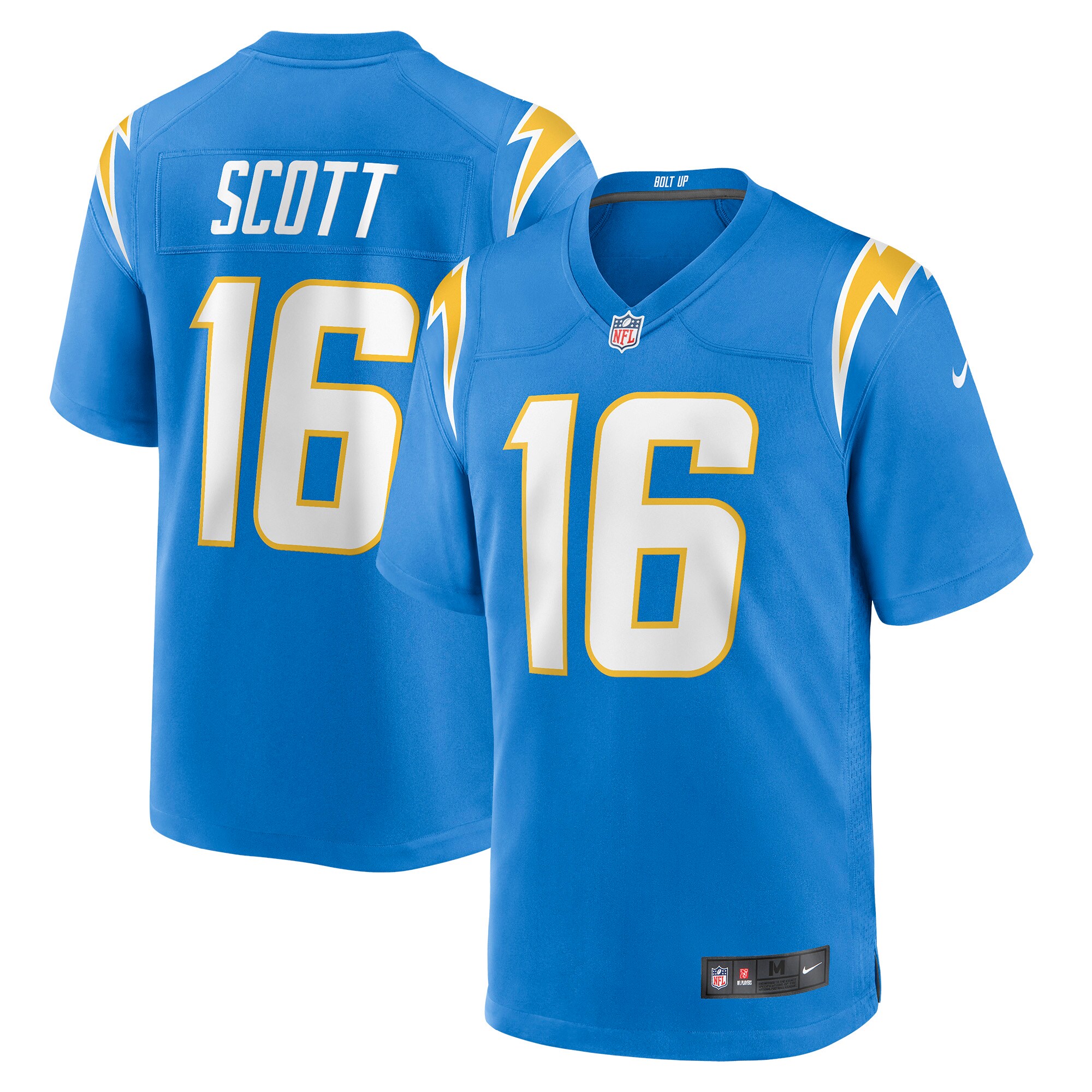 JK Scott Los Angeles Chargers Game Jersey - Powder Blue cheap jerseys for sale - CheapJerseys.Shop