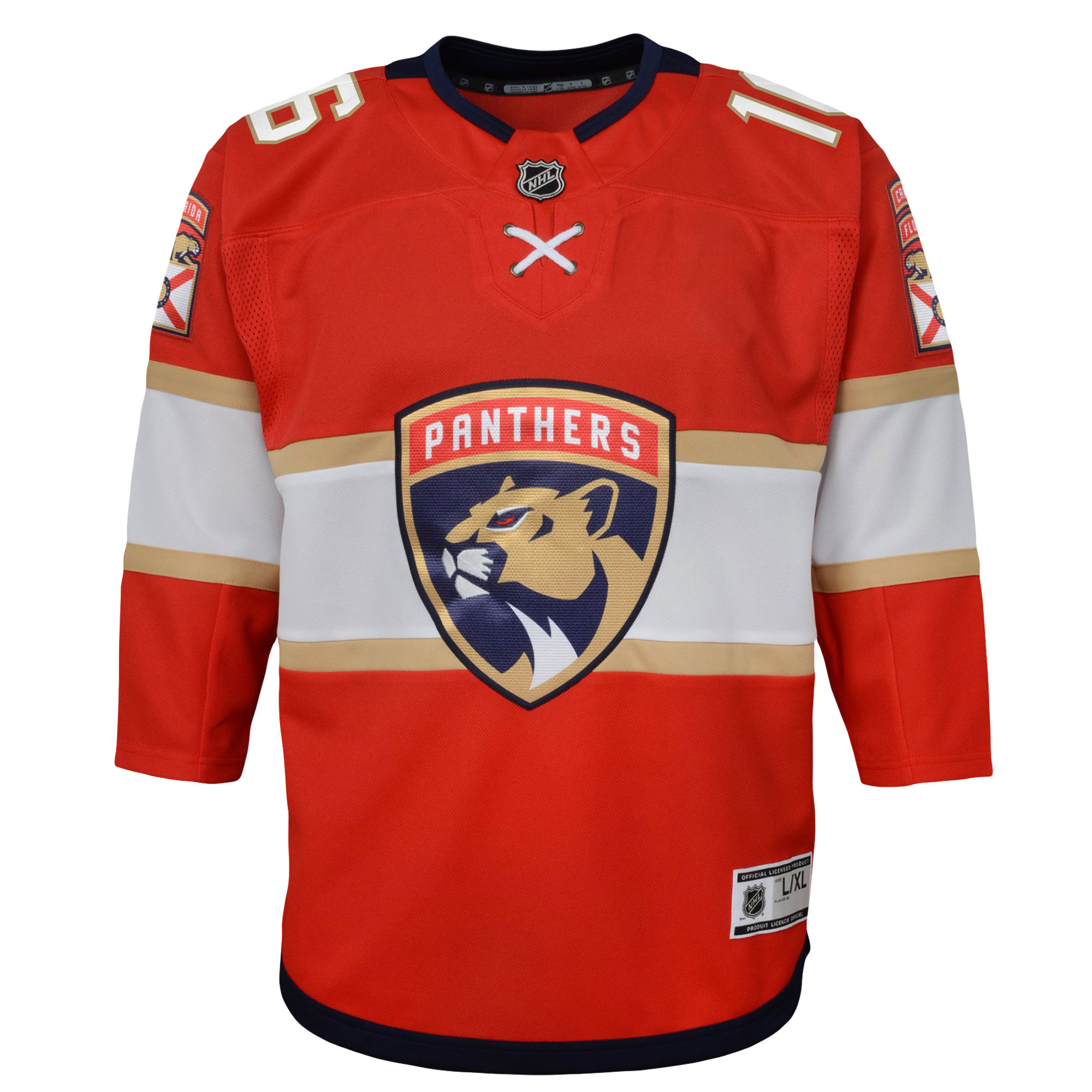 Aleksander Barkov Florida Panthers Youth Home Captain Replica Player Jersey - Red cheap jerseys for sale - CheapJerseys.Shop
