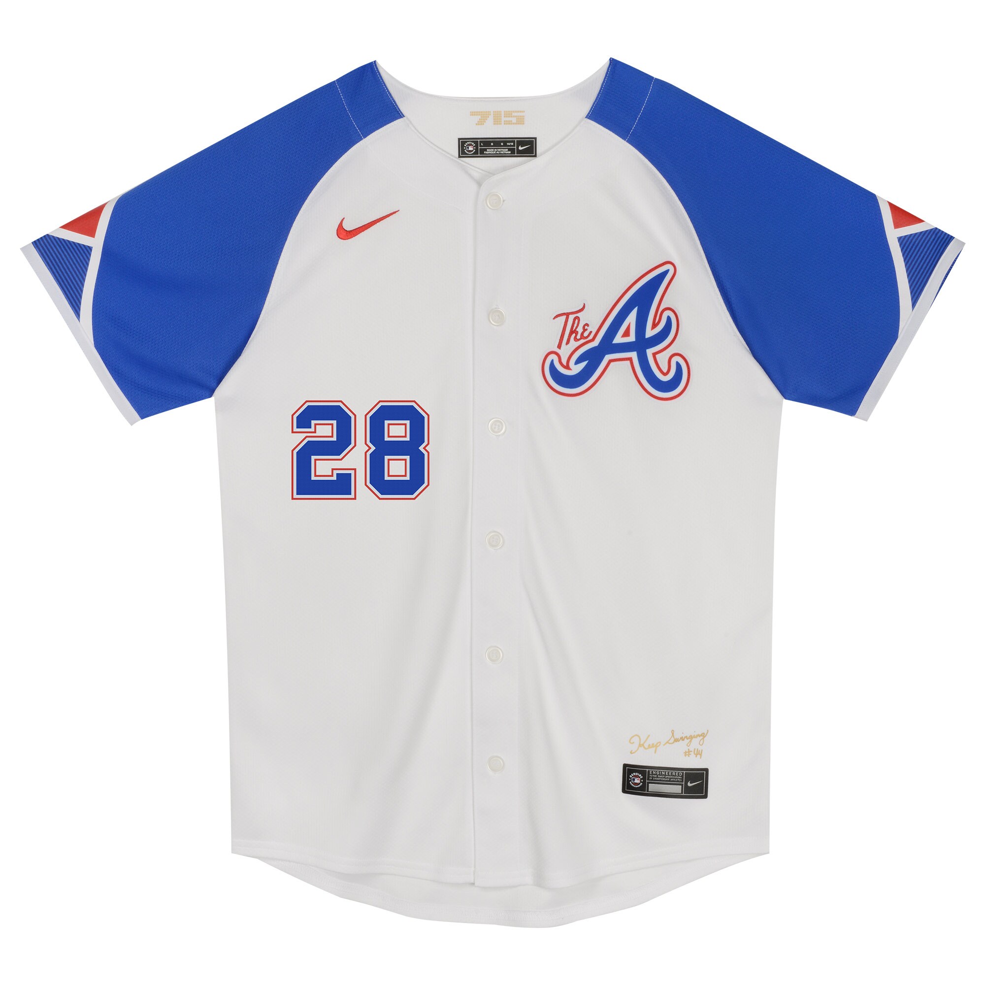 Matt Olson Atlanta Braves Preschool City Connect Limited Player Jersey - White cheap jerseys for sale - CheapJerseys.Shop