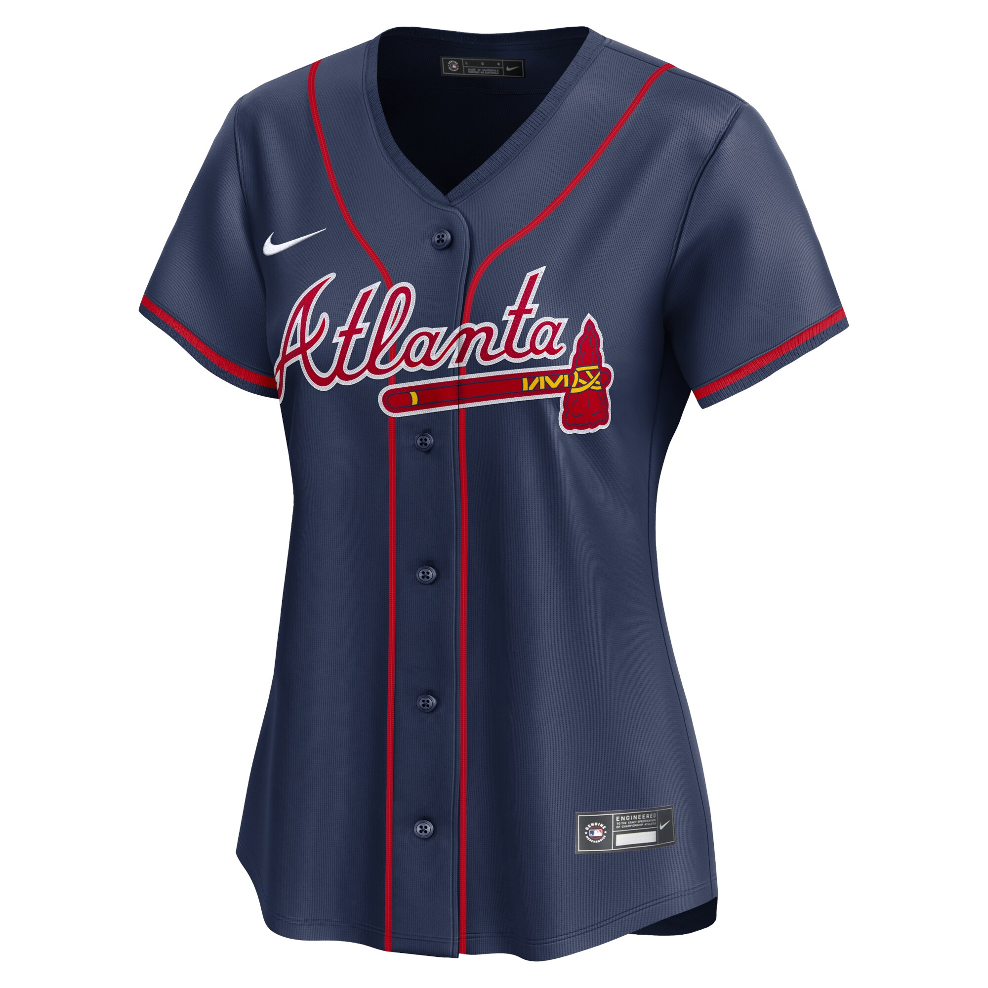 Ronald Acu\u00c3\u00b1a Jr. Atlanta Braves Women's Alternate Limited Player Jersey\u00c2\u00a0\u00e2\u20ac\u201c Navy cheap jerseys for sale - CheapJerseys.Shop